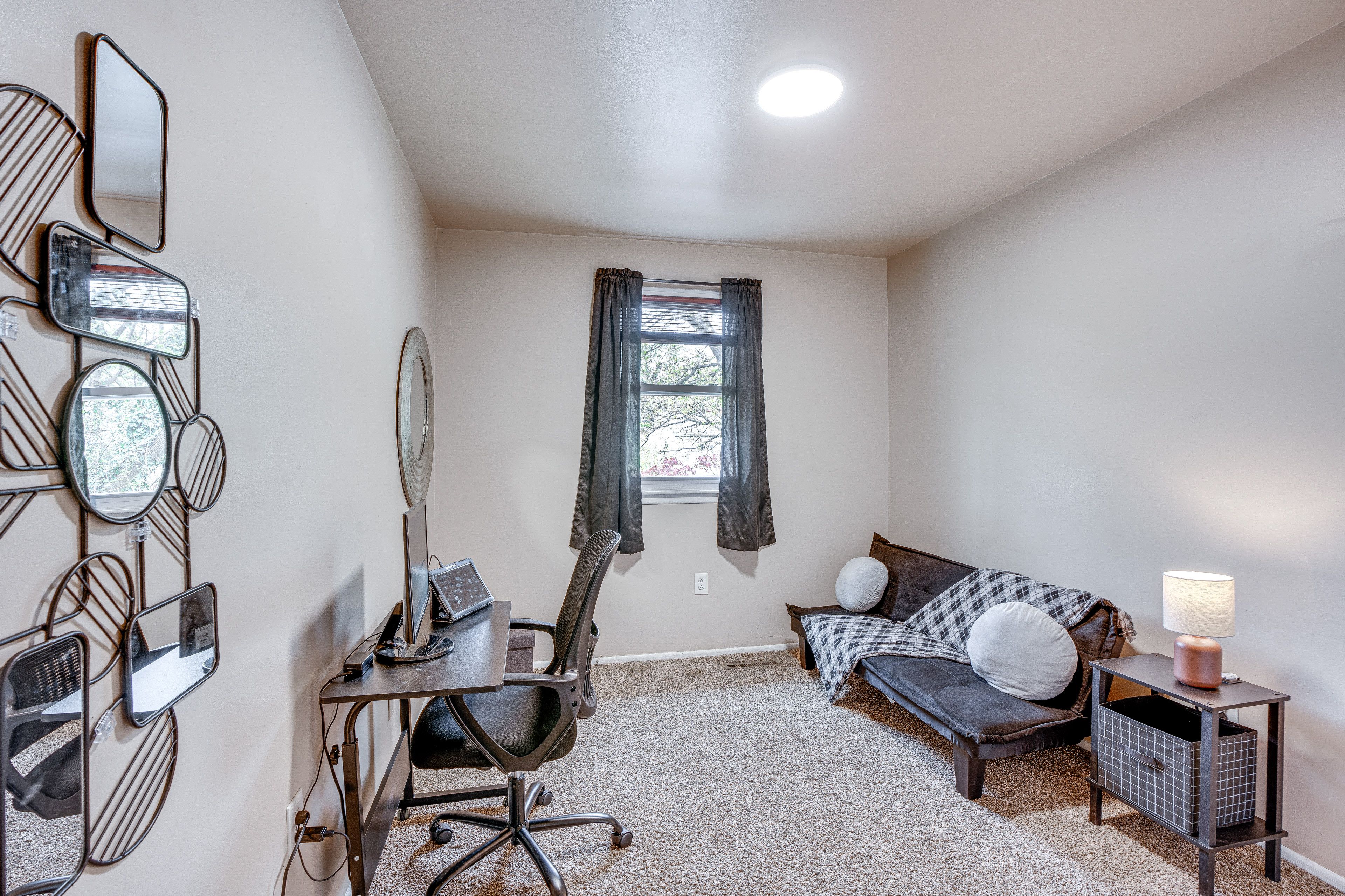 Bedroom 3 | 2nd Floor | Full Futon | Home Office