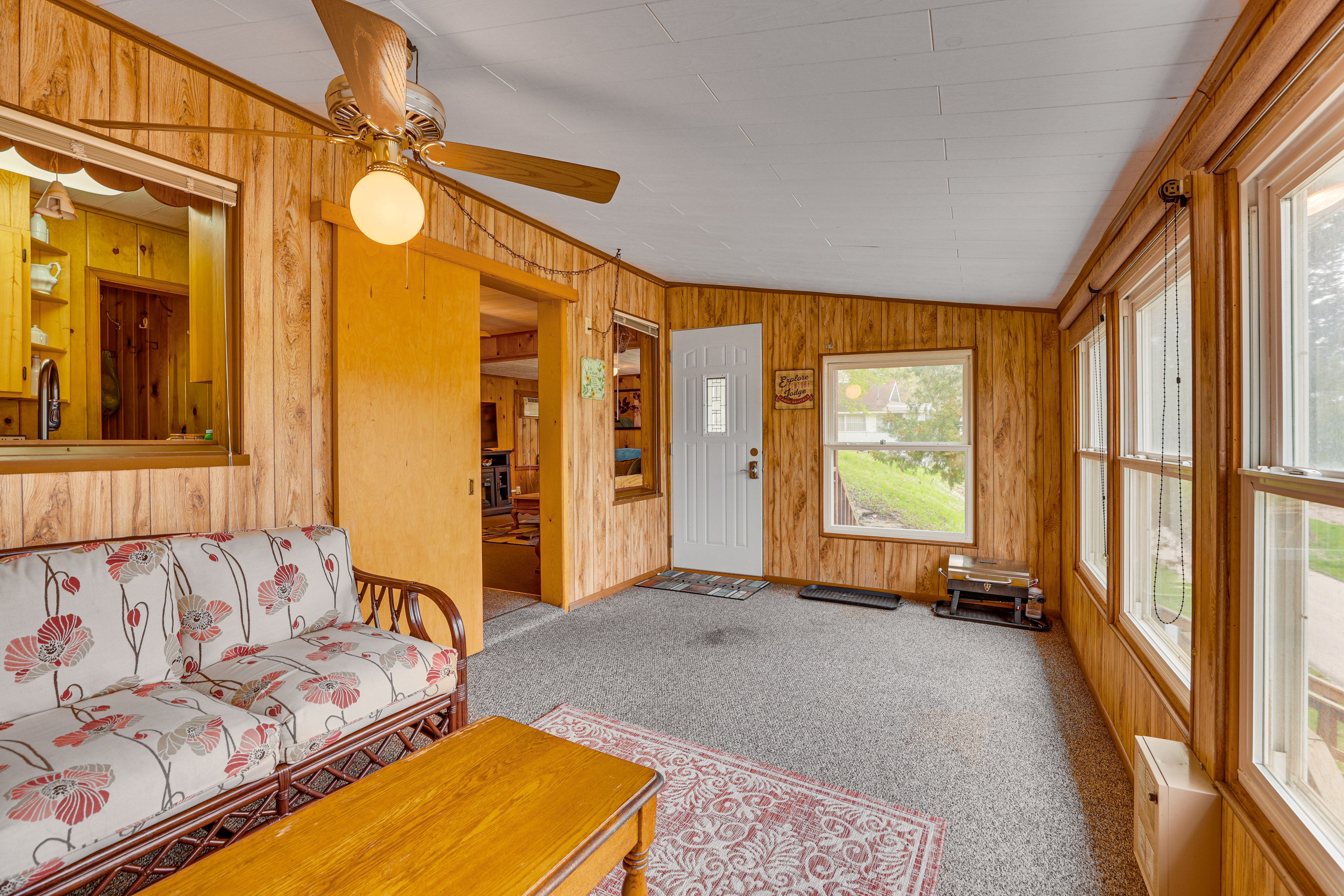 Sunroom | Tabletop Gas Grill | 1st Floor