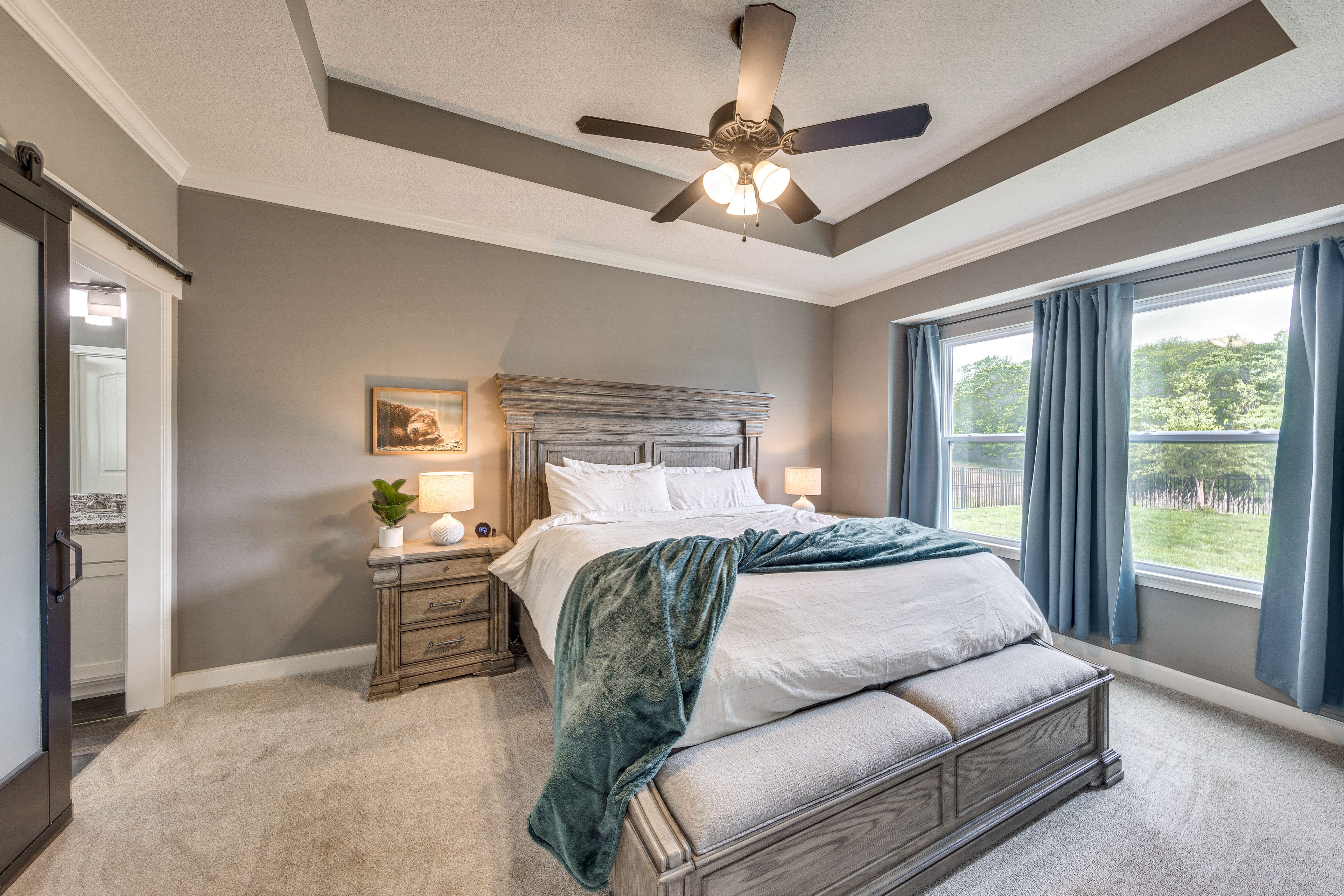 Bedroom 1 | 1st Floor | King Bed | Walk-In Closet | En-Suite Bathroom