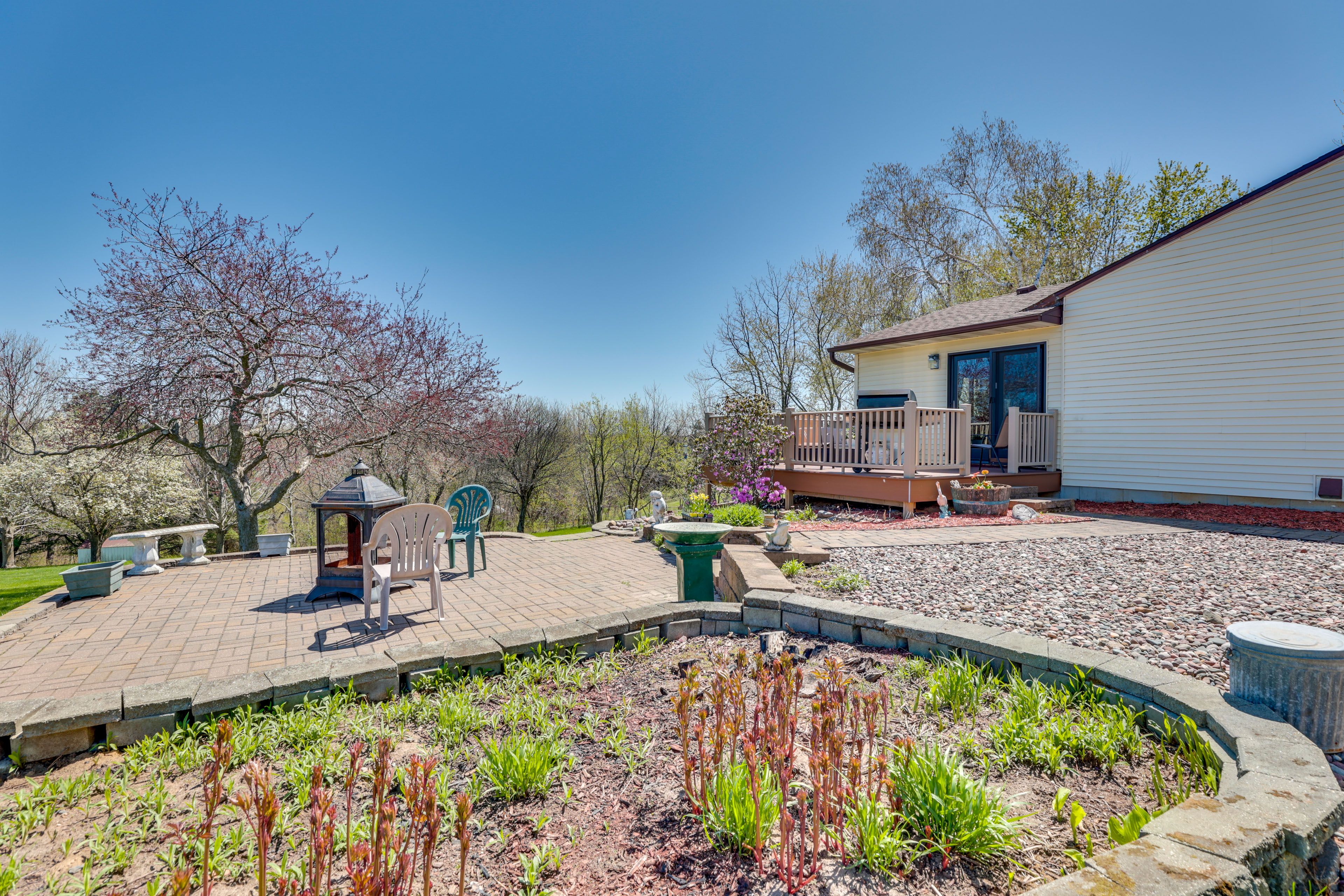 Private Backyard Area
