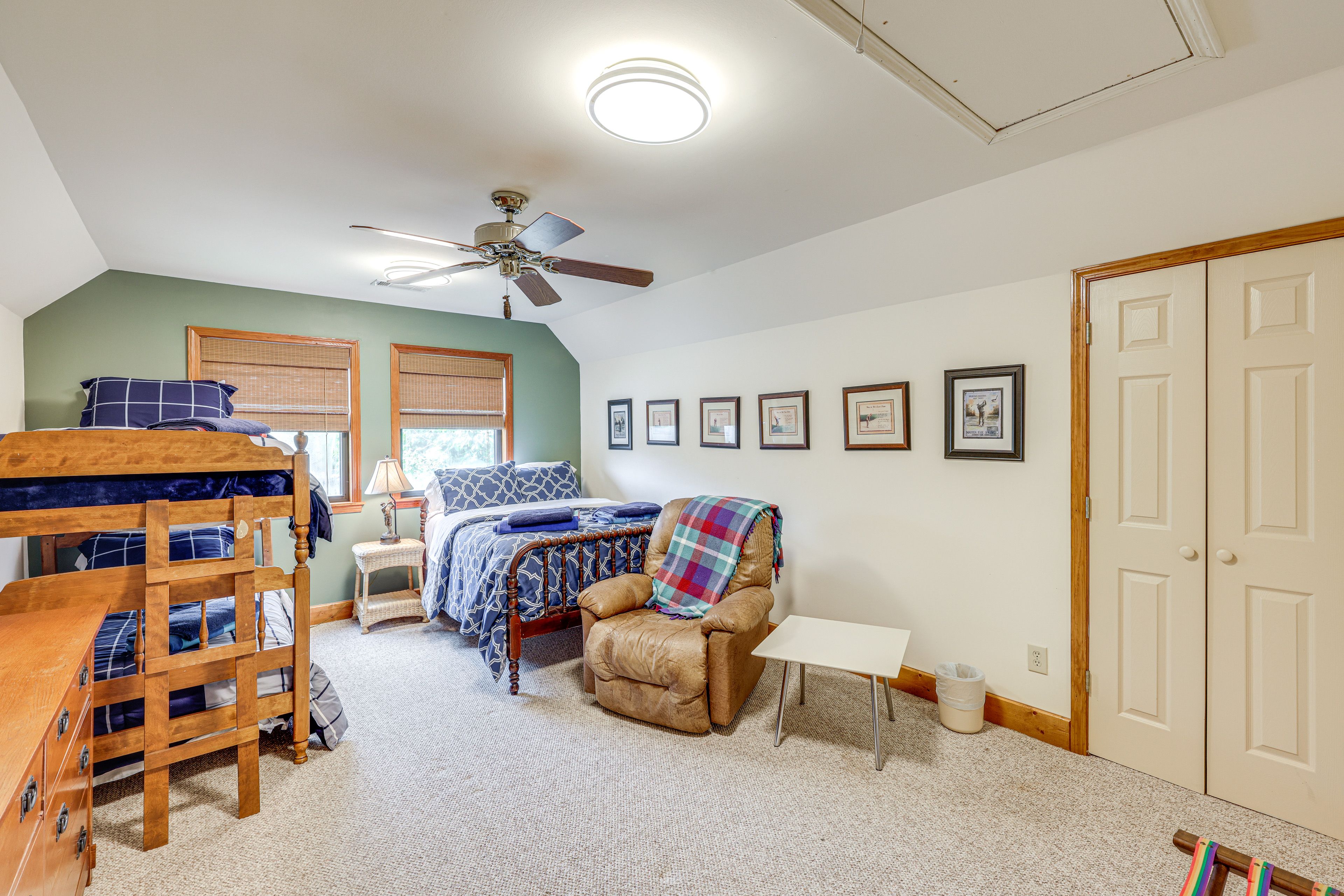 Bedroom 4 | 2nd Floor | Full Bed | Twin Bunk Bed | Smart TV