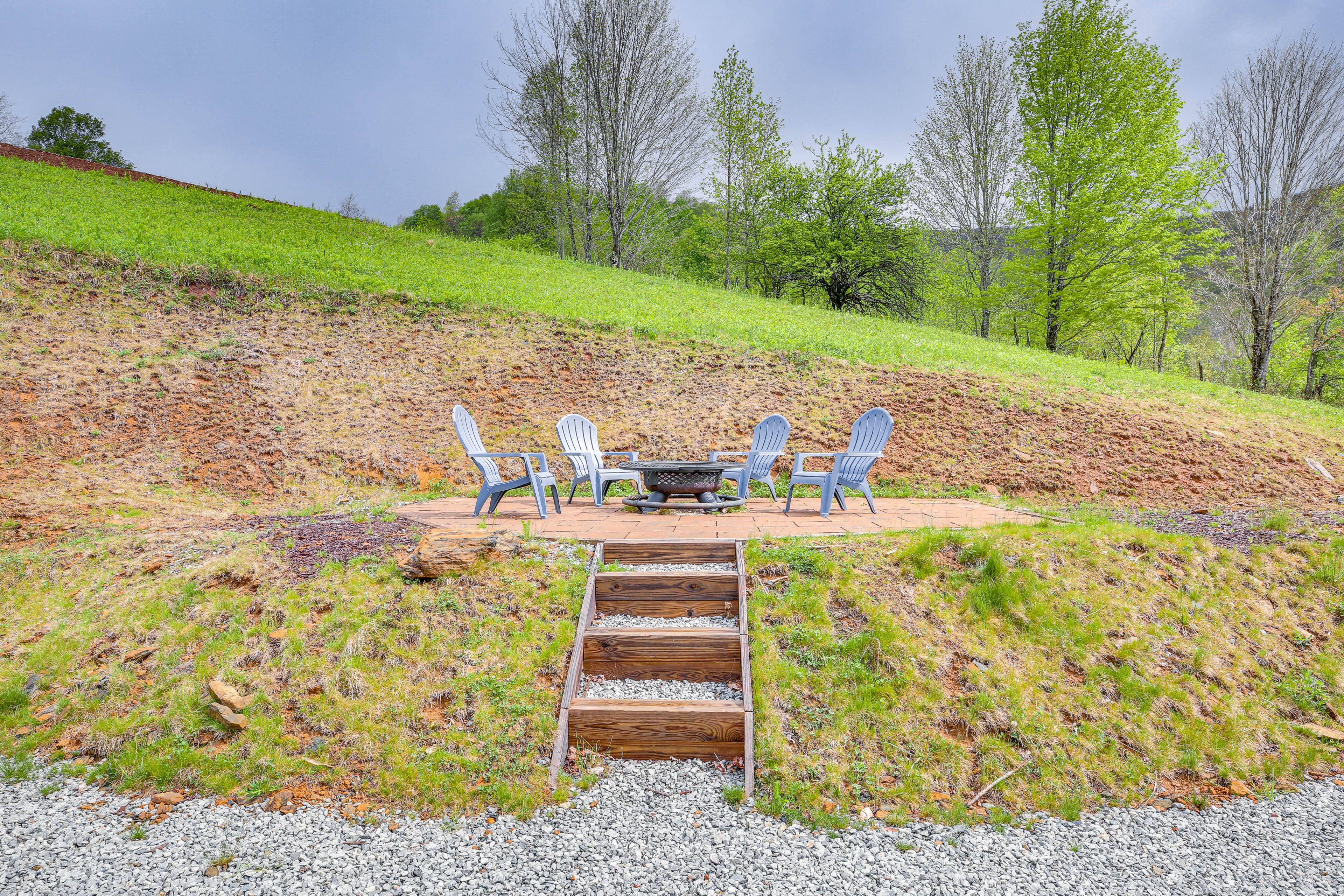 Wood-Burning Fire Pit (Firewood Provided)
