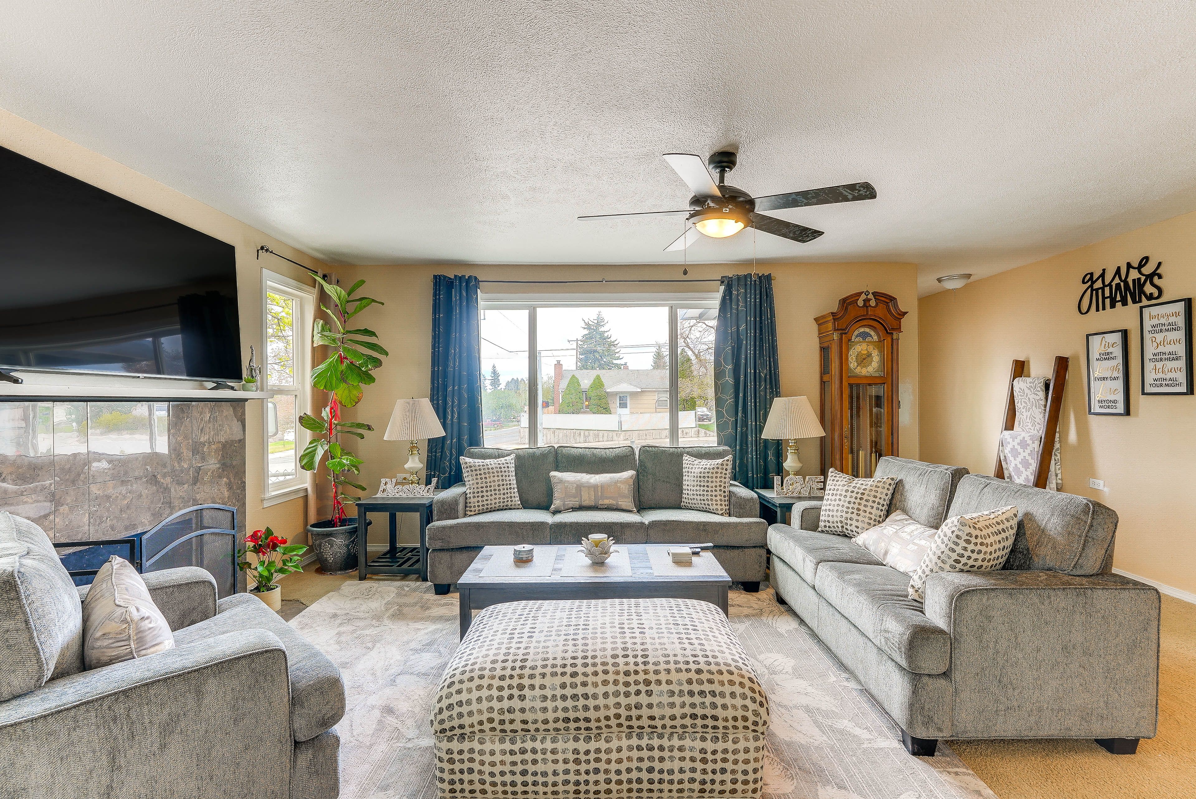 Spokane Valley Vacation Rental | 3BR | 2BA | 1,700 Sq Ft | Steps Required