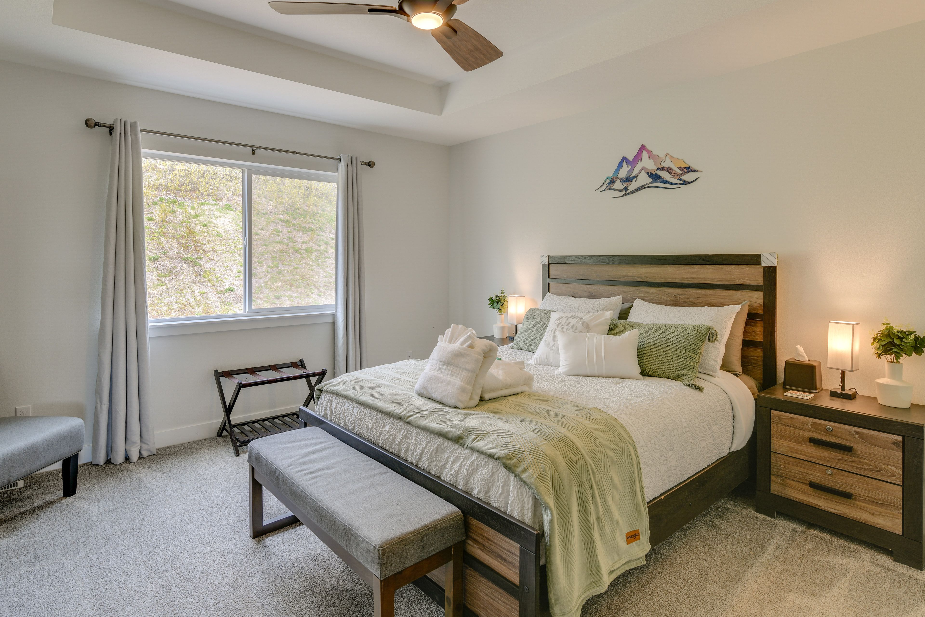 Bedroom 1 | 2nd Floor | Queen Bed | Linens Provided