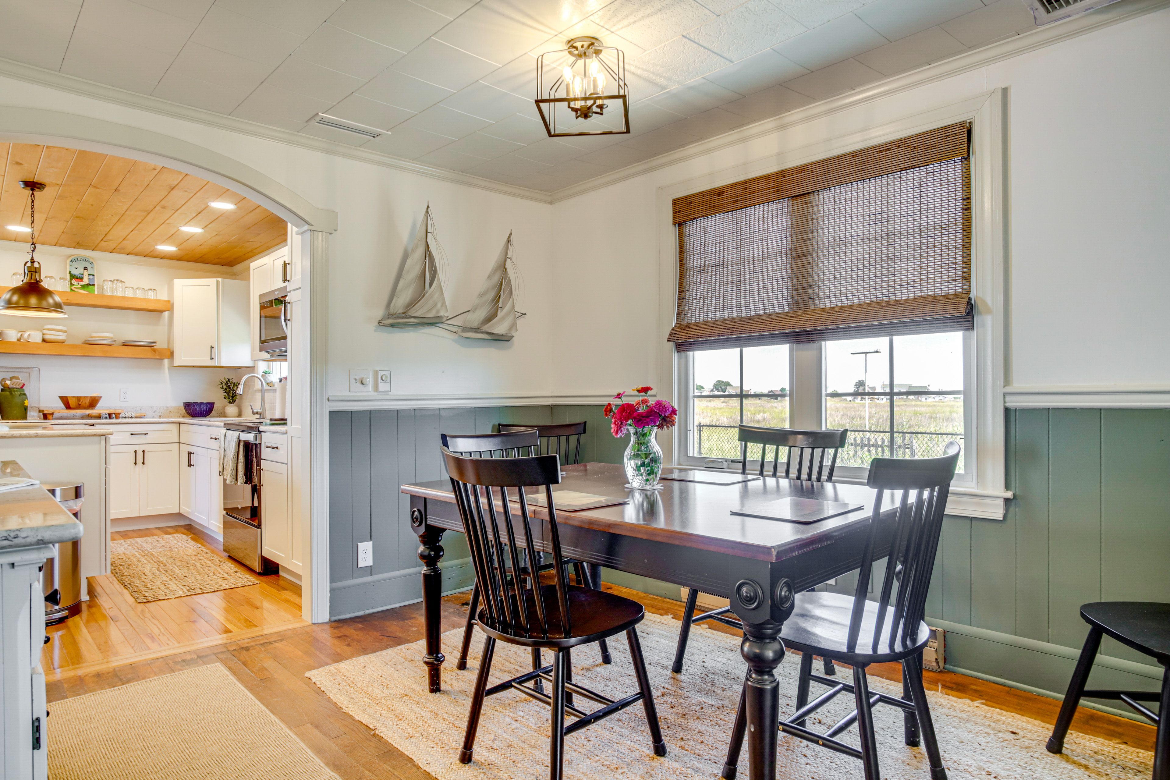 Dining Area | Dishware & Flatware Provided | Drip Coffee Maker | 1st Floor