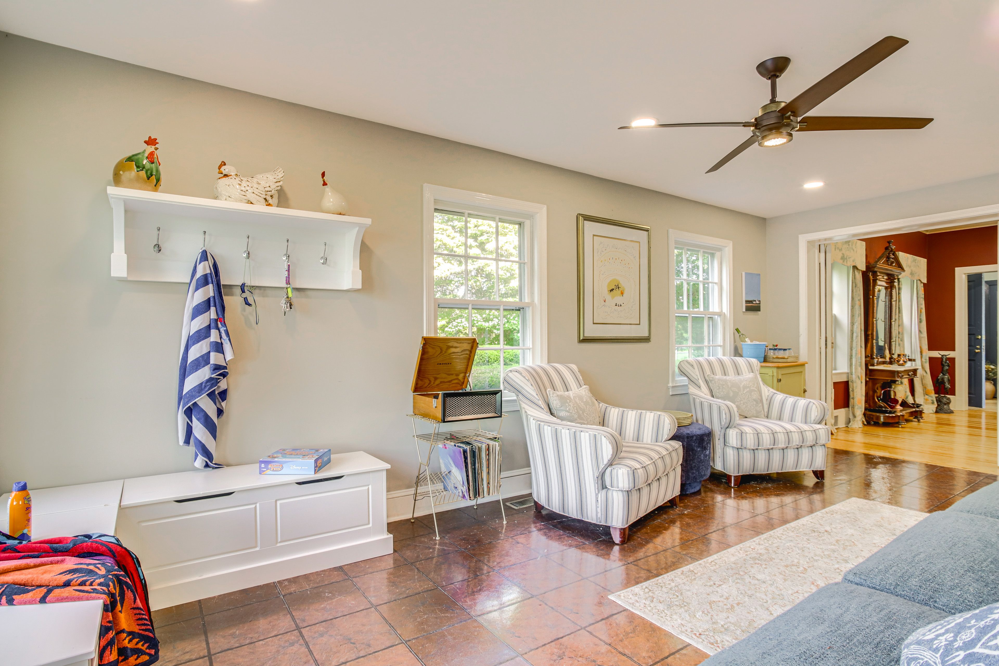 Mudroom | 1st Floor | Record Player