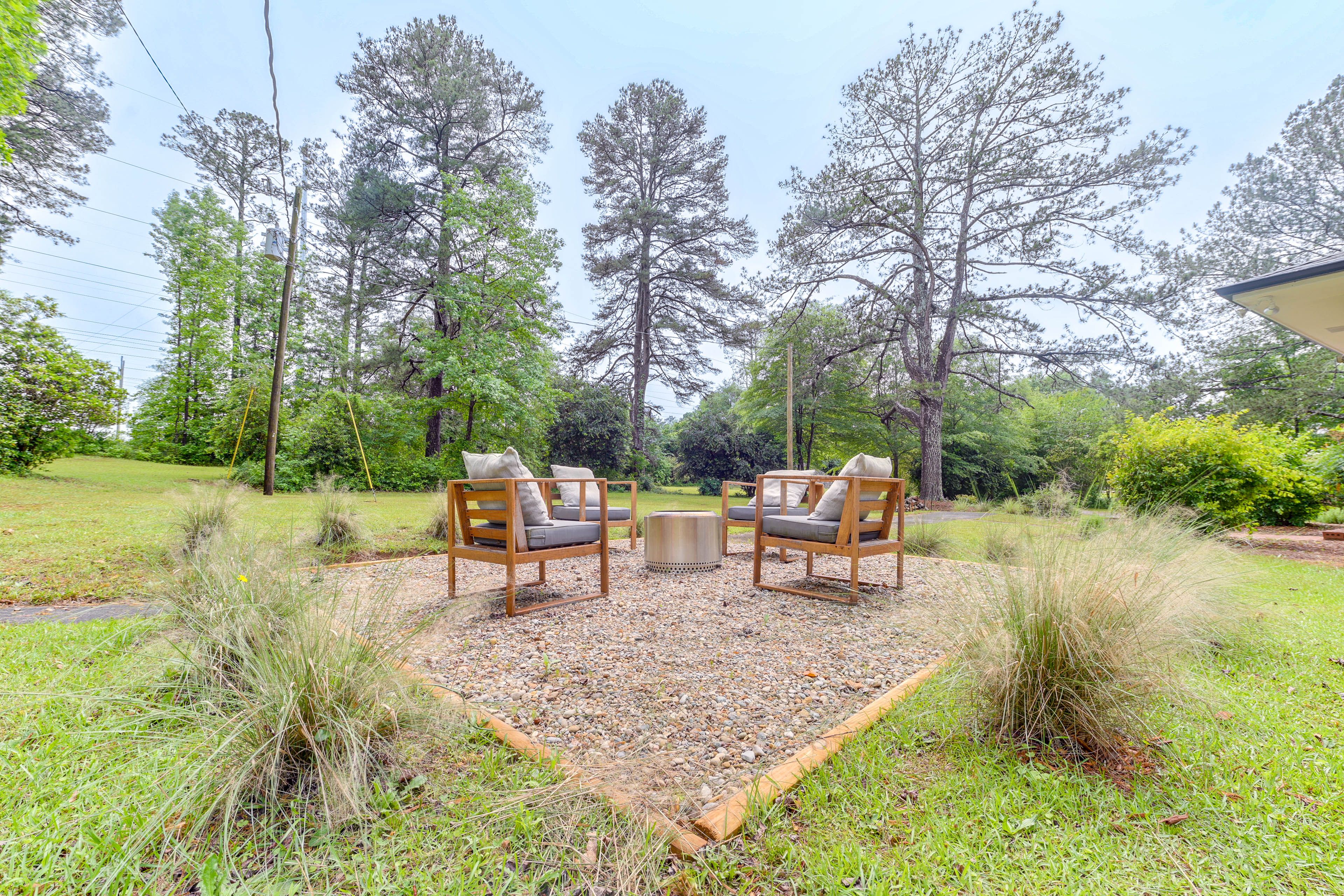 Private Backyard Area | Fire Pit w/ Seating
