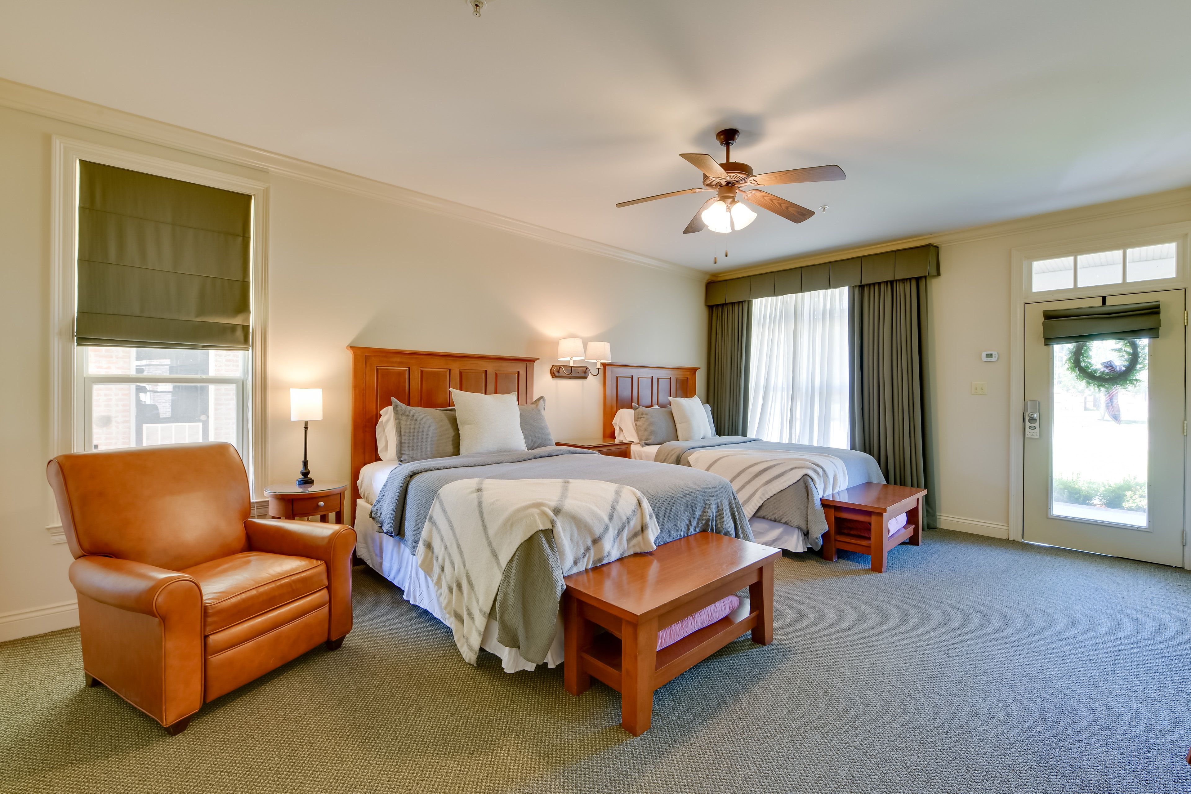 Bedroom 2 | 2 Queen Beds | 1st Floor