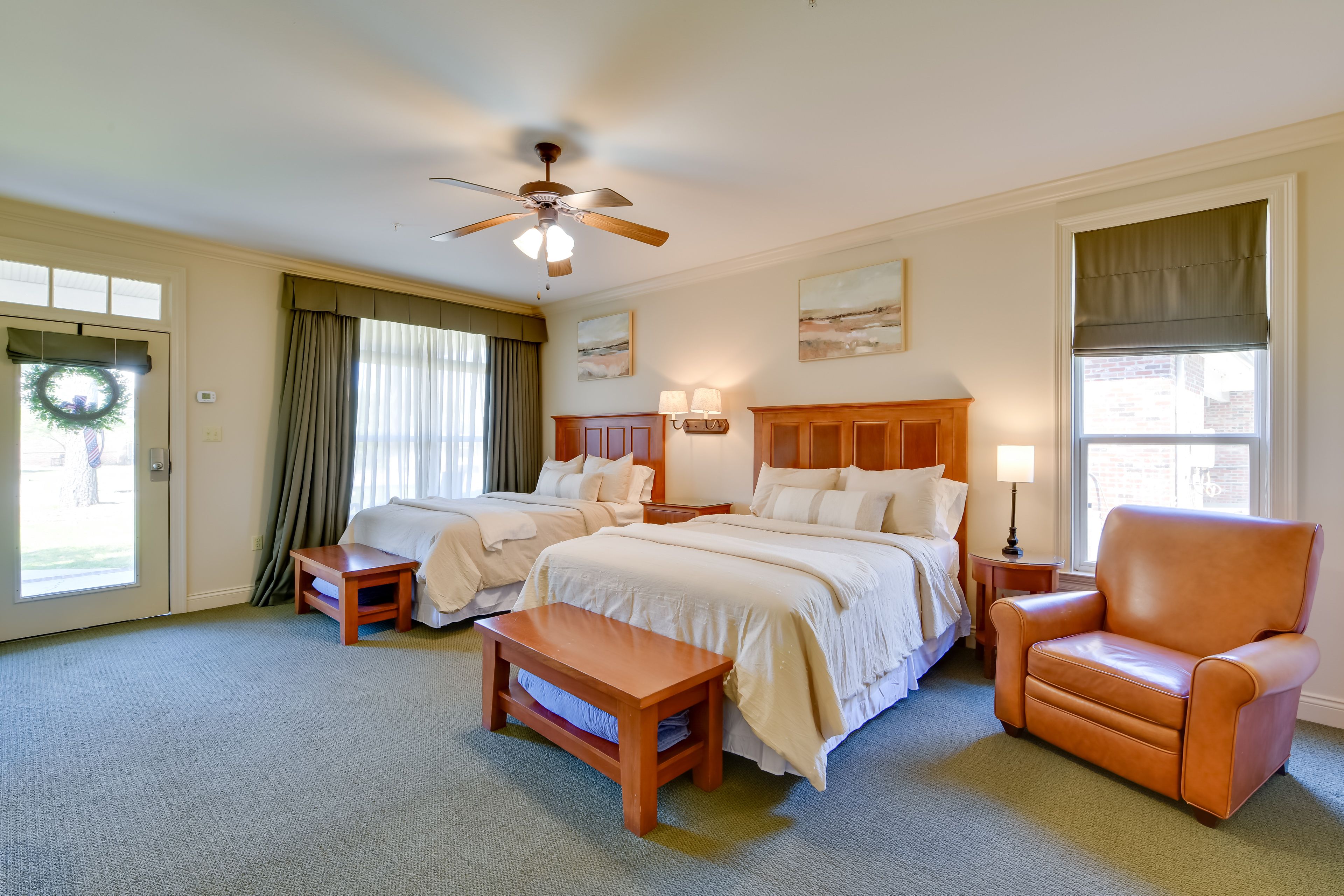 Bedroom 3 | 2 Queen Beds | 1st Floor