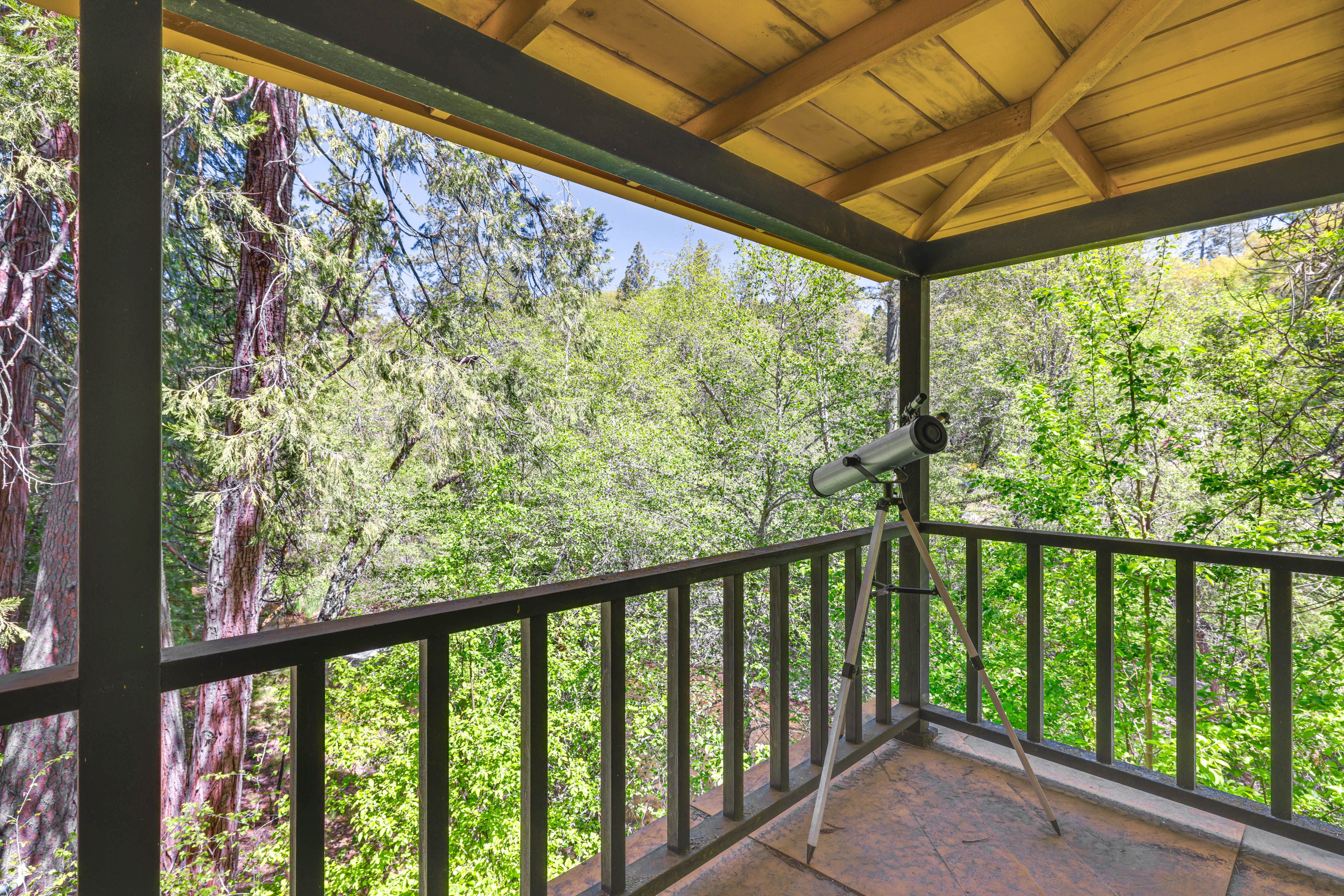 2nd-Floor Deck | River View | Telescope