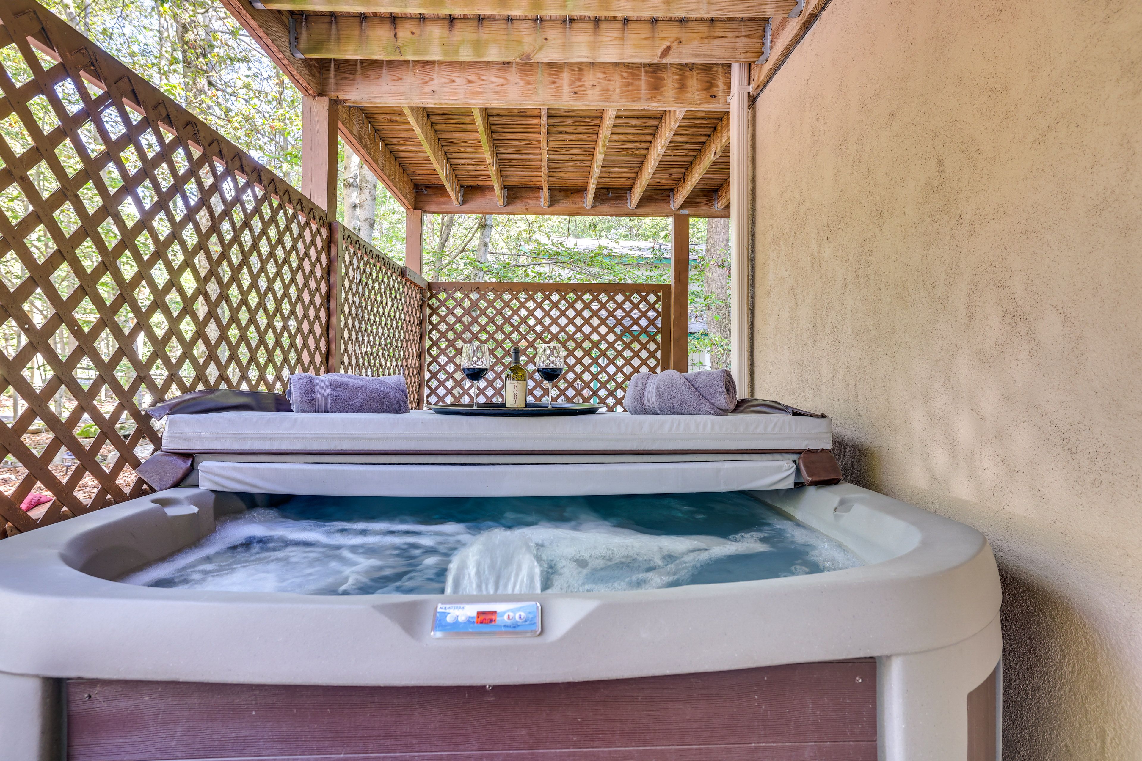 Exterior | Private Hot Tub