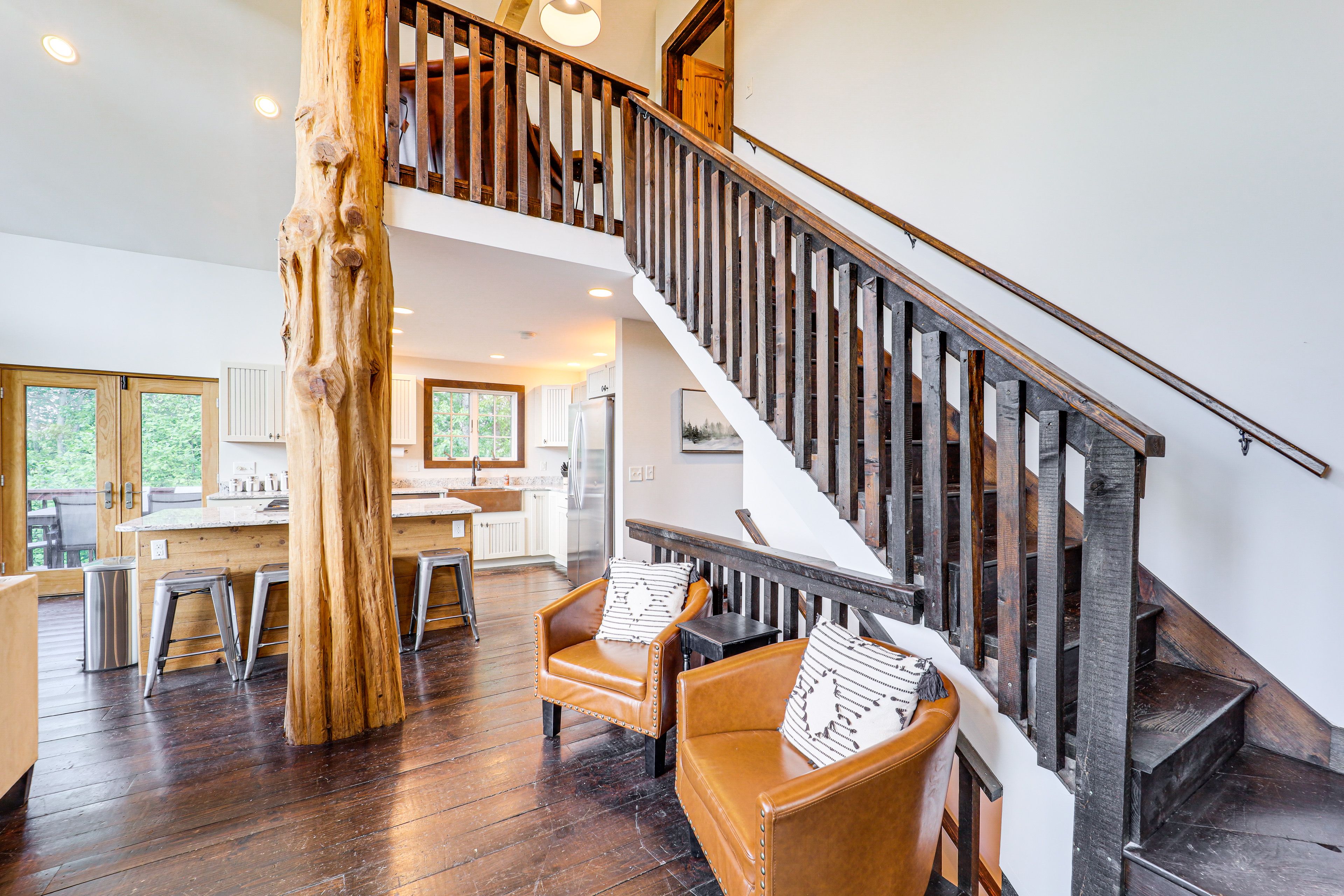 Stairs to Upper Level