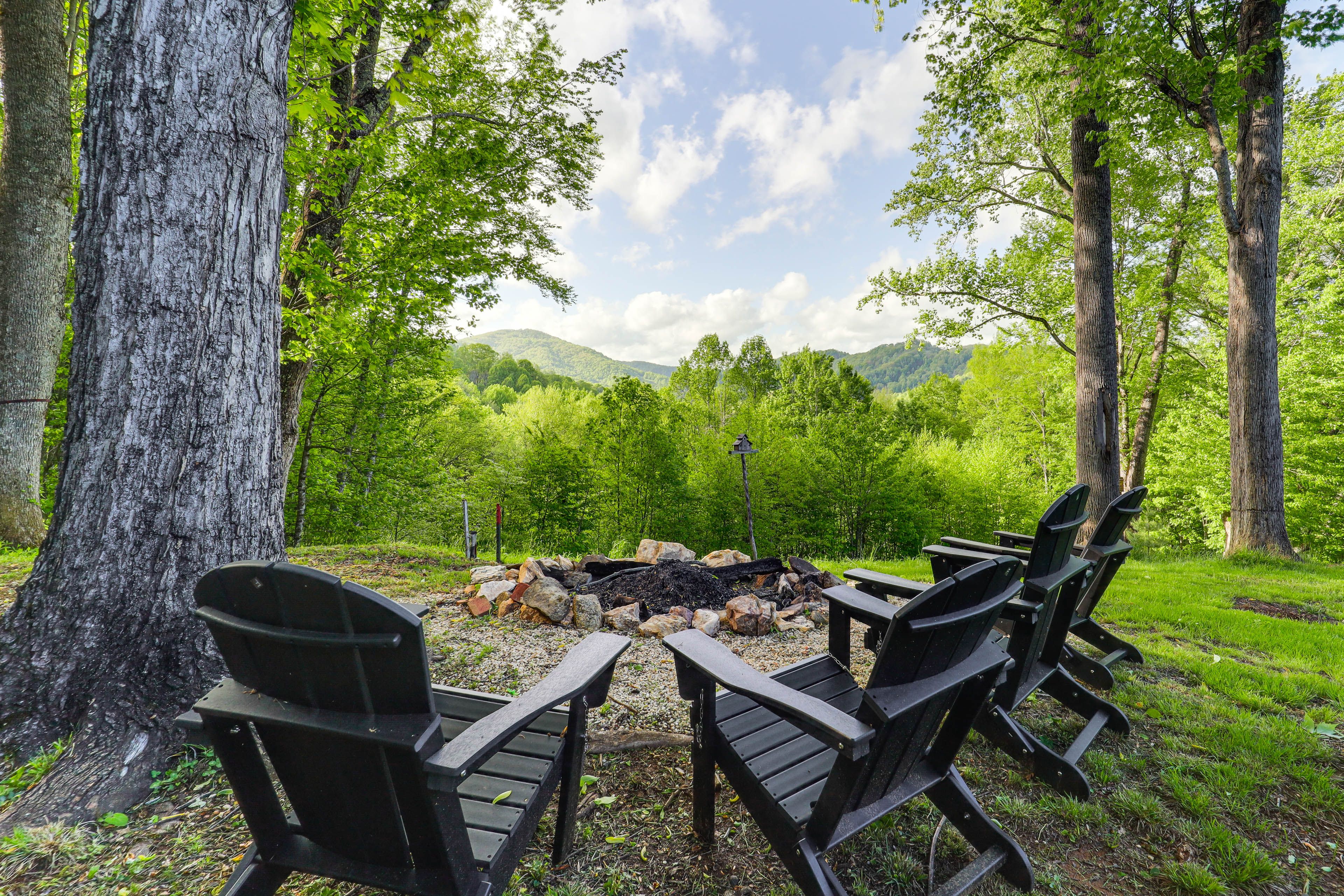 Fire Pit | Mountain Views