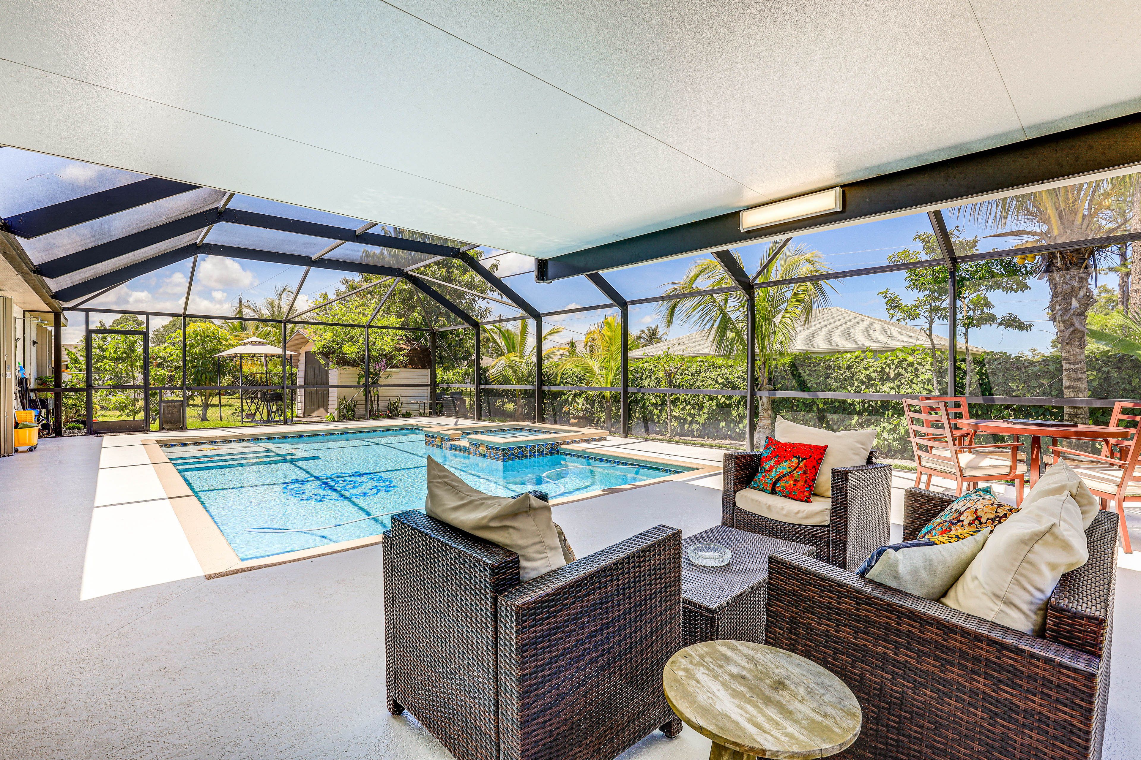 Port St. Lucie Vacation Rental | 2BR | 1BA | 1,400 Sq Ft | 1 Step to Enter