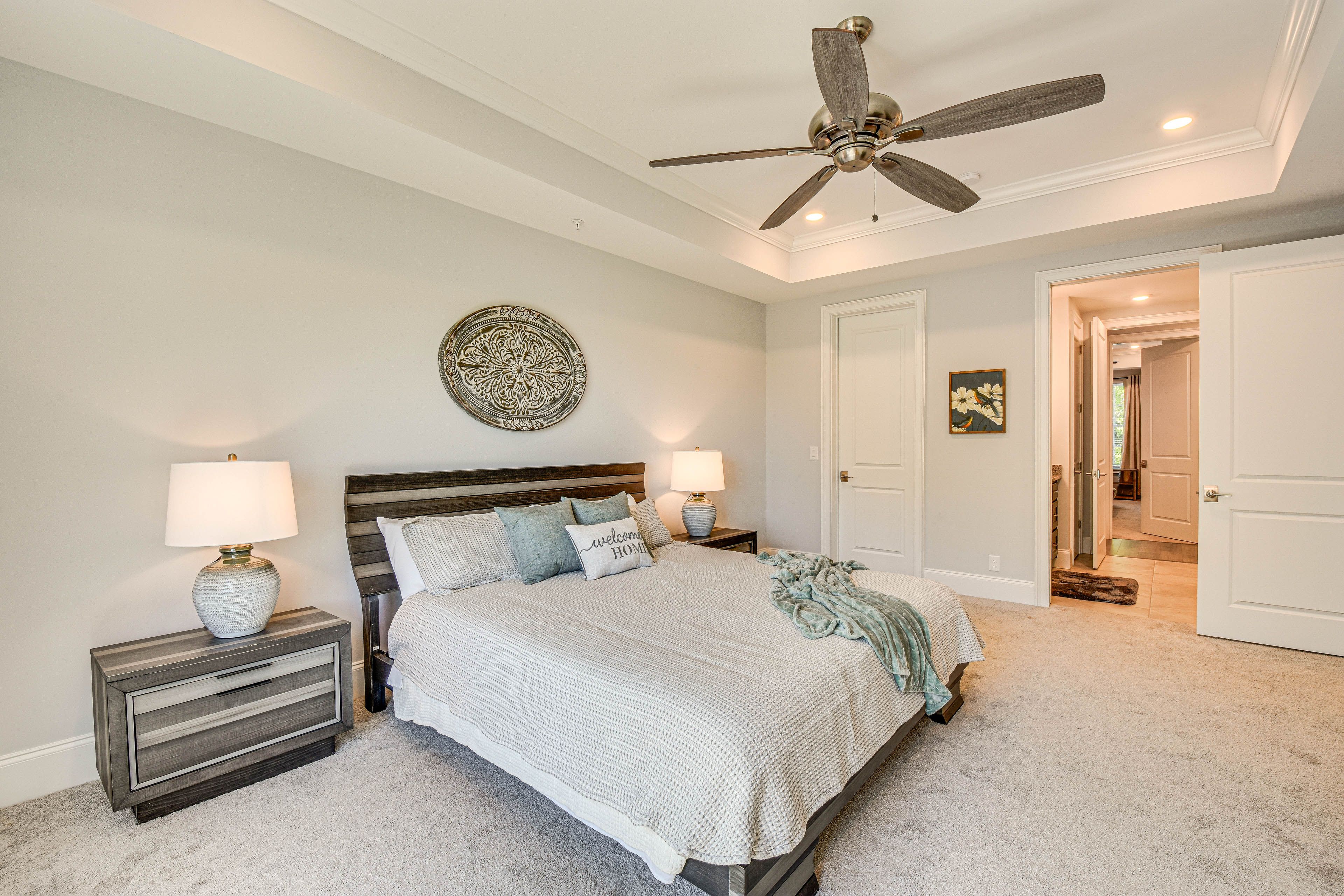Bedroom 2 | King Bed | Flat-Screen TV | Walk-In Closet | En-Suite Bathroom