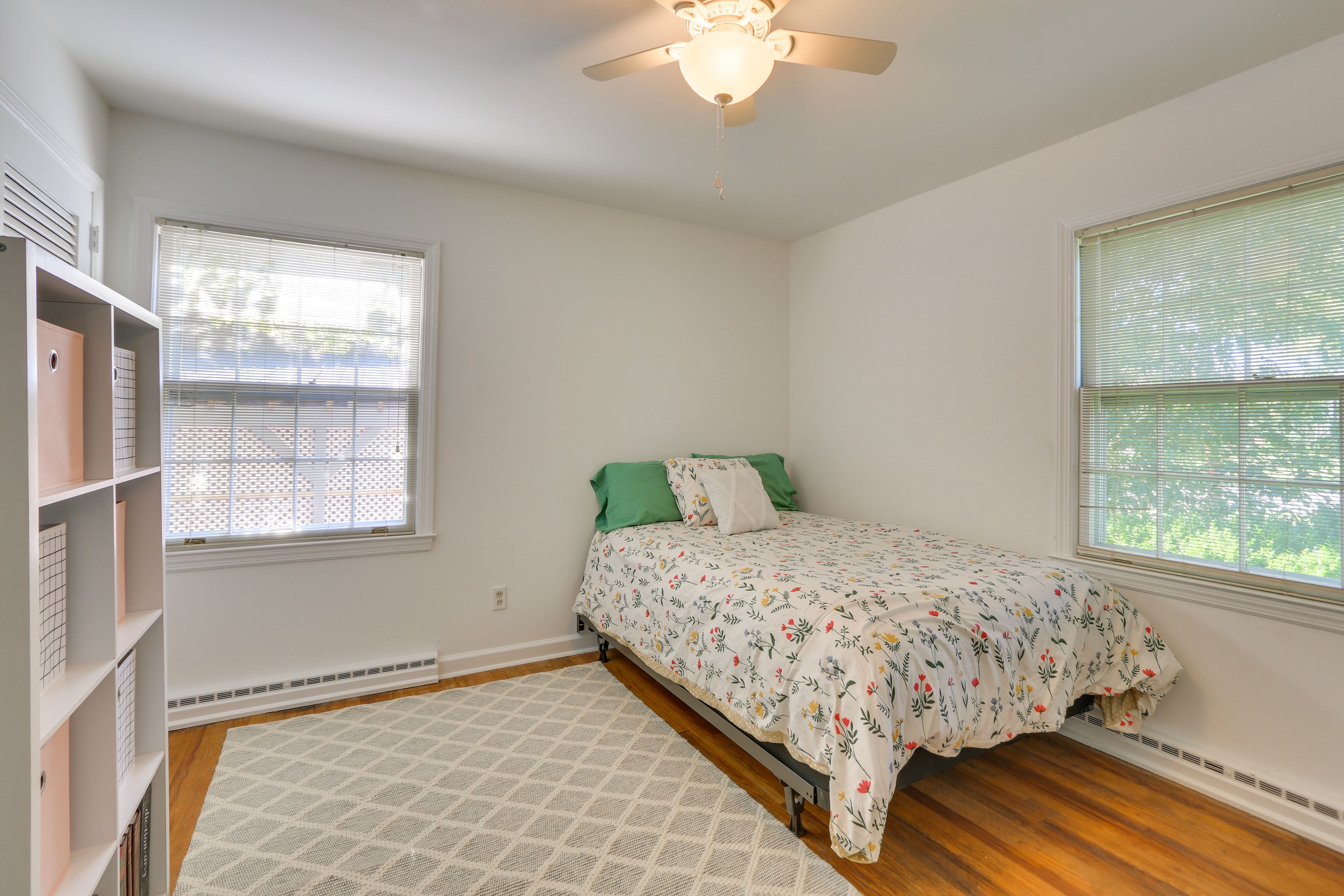 Bedroom 2 | Full Bed | Laptop-Friendly Workspace