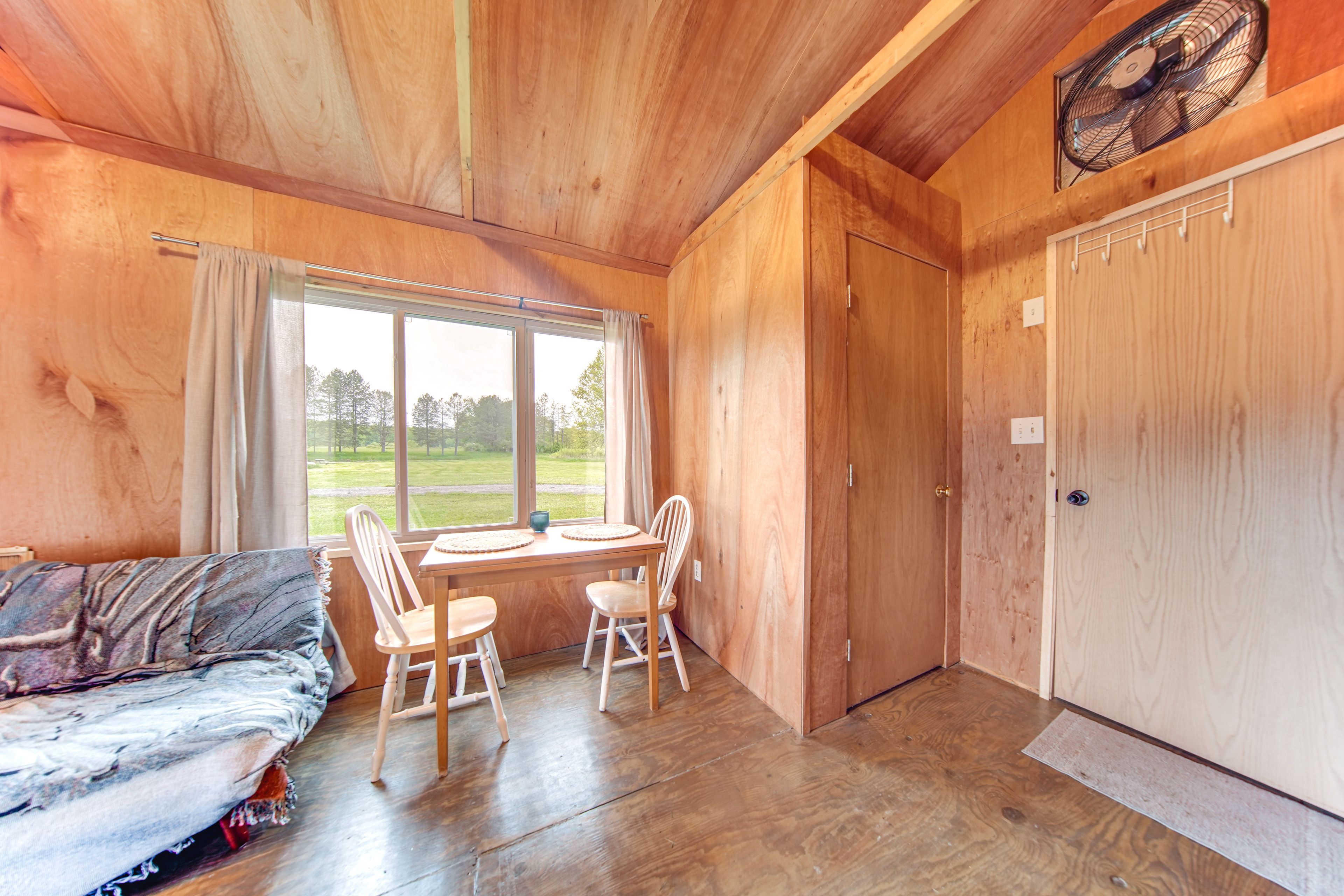 Dining Area | Window A/C Unit | Plug-In Heater