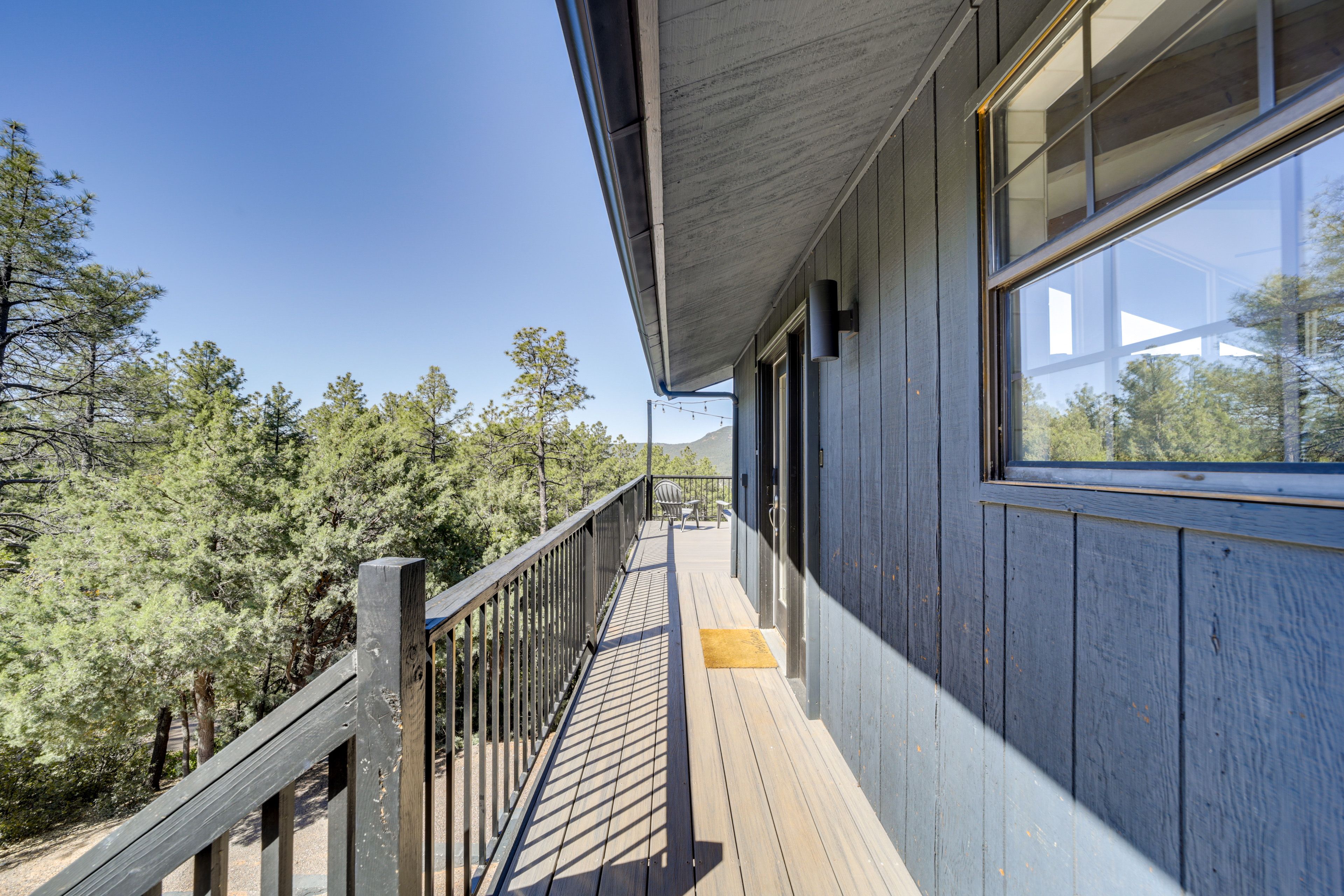 Private Deck | Gorgeous Mountain & Forest Views