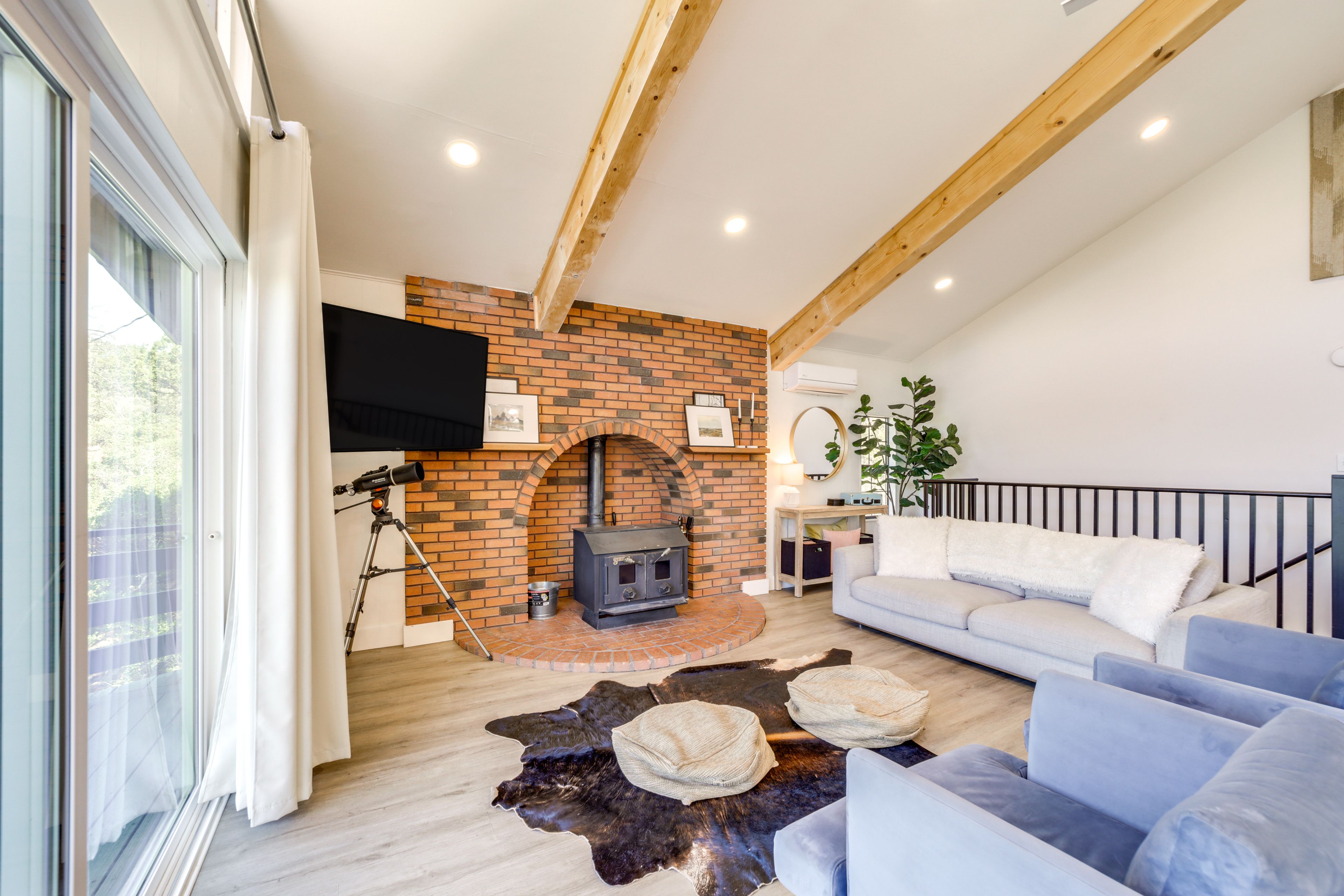 Living Room | 1st Floor | Smart TV w/ Streaming Services | Telescope