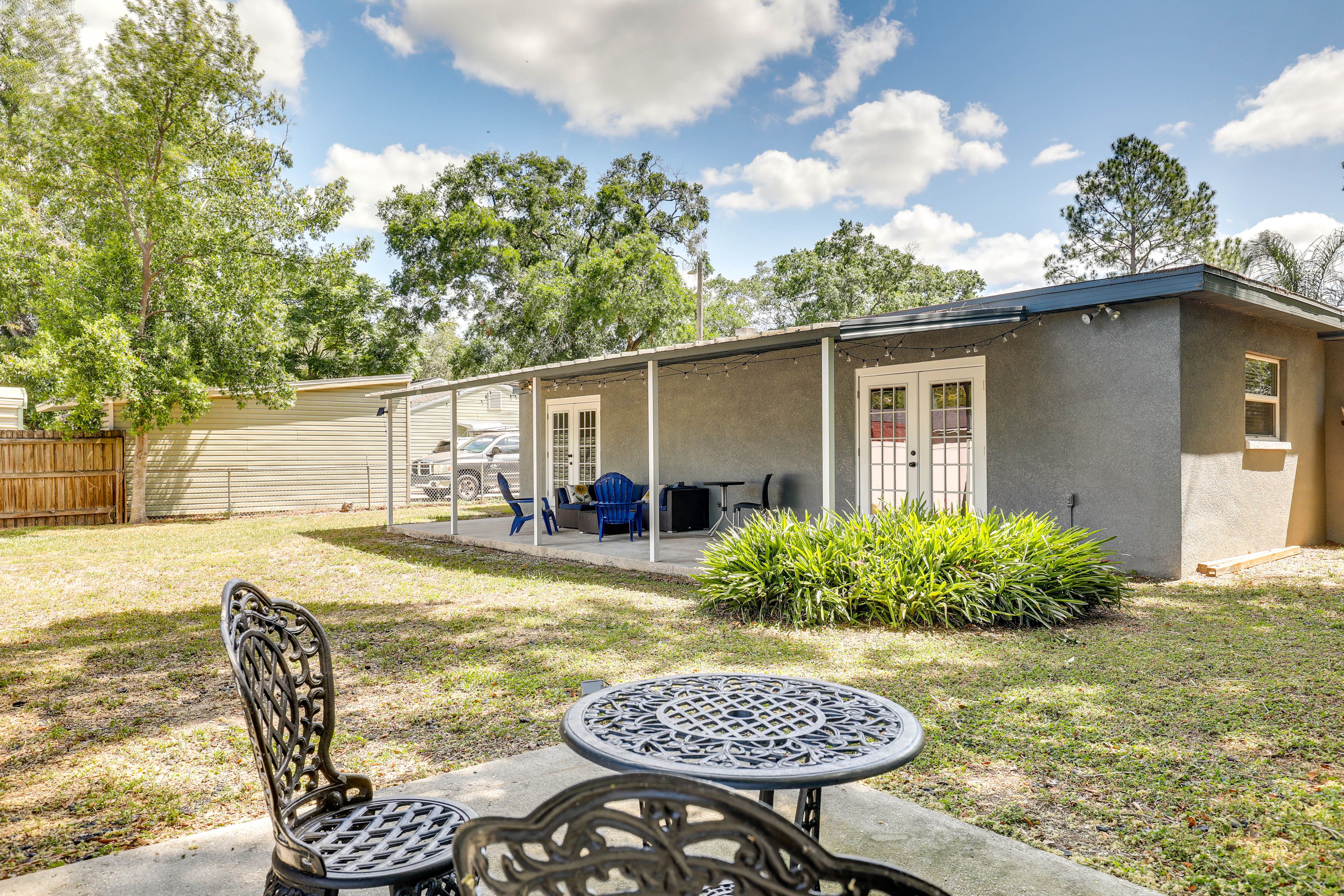 Tampa Vacation Rental | 4BR | 2.5BA | 1,983 Sq Ft | Small Step for Entry