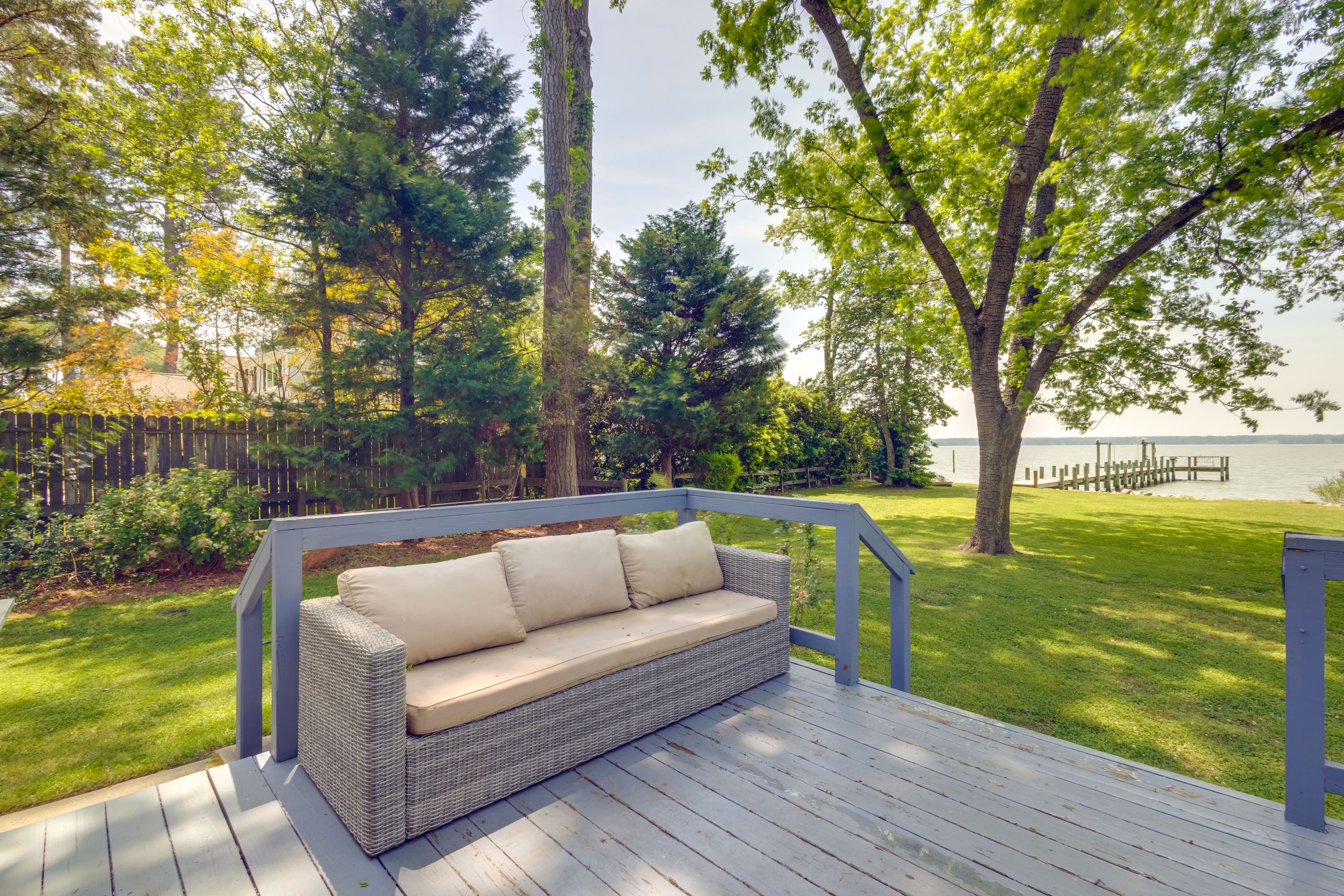 Gloucester Vacation Rental | 3BR | 2BA | 2,025 Sq Ft | Stairs Required