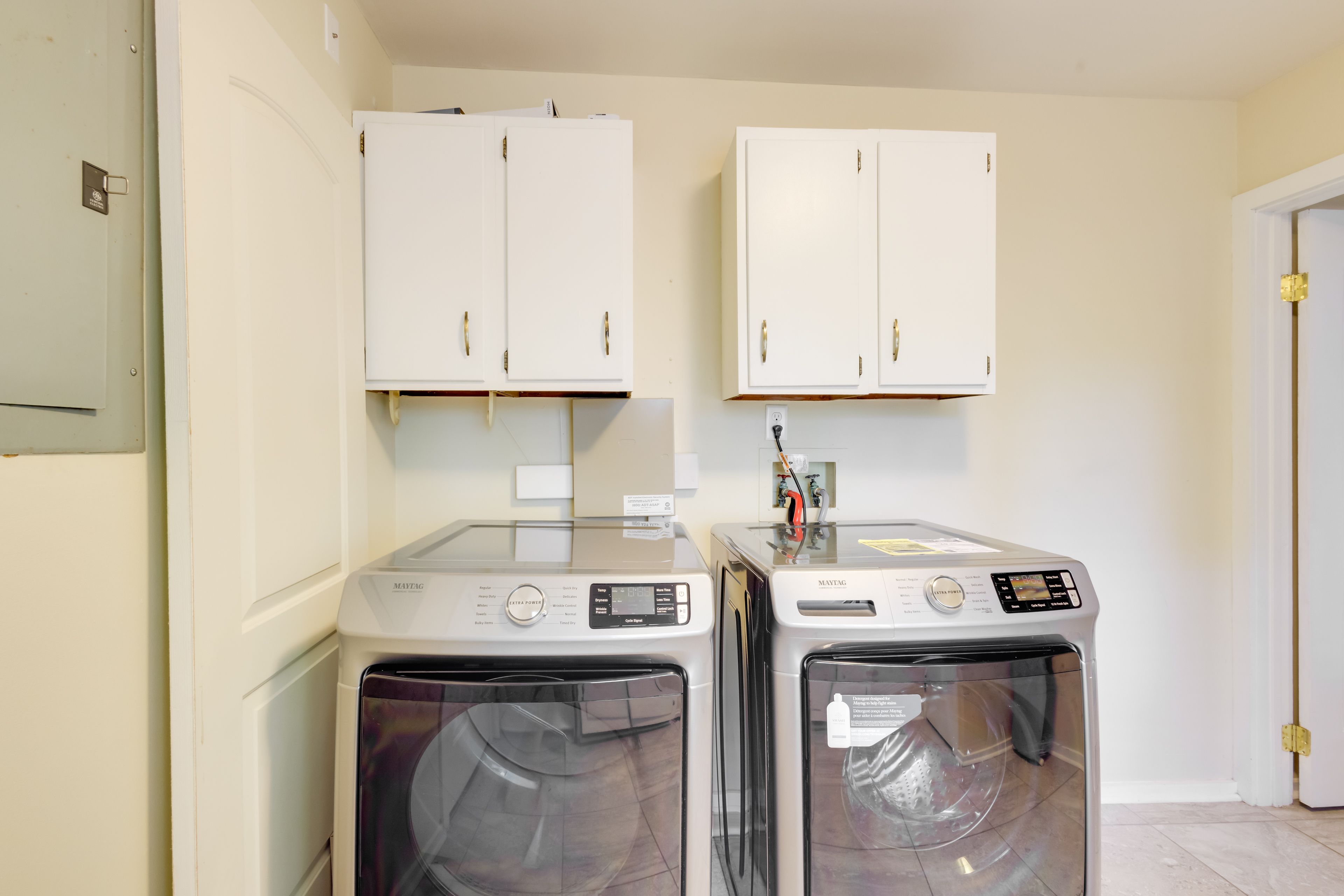 Washer & Dryer | 1st Floor | Detergent Provided