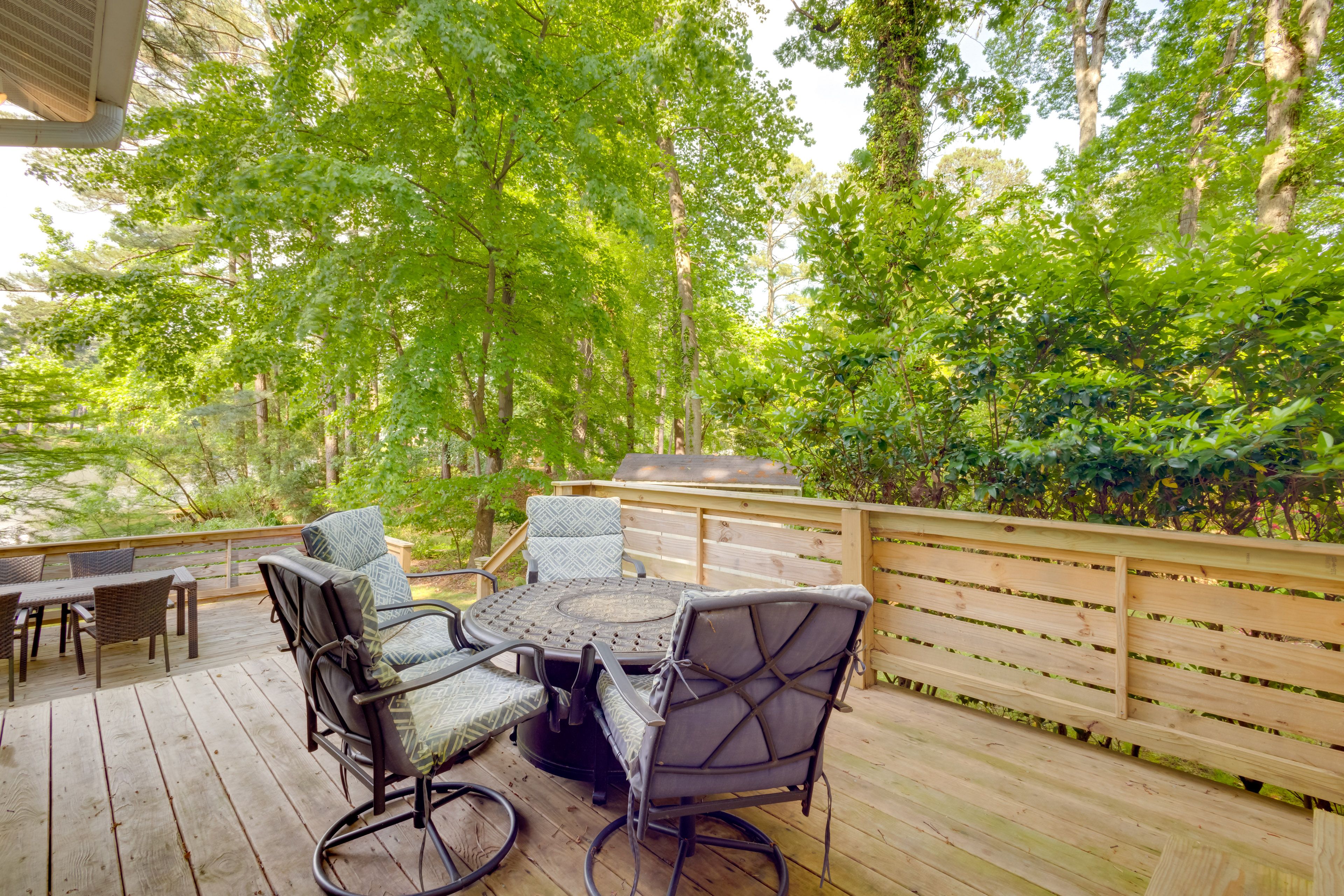 1st-Floor Deck | Patio Seating | Outdoor Dining | Gas & Charcoal Grills