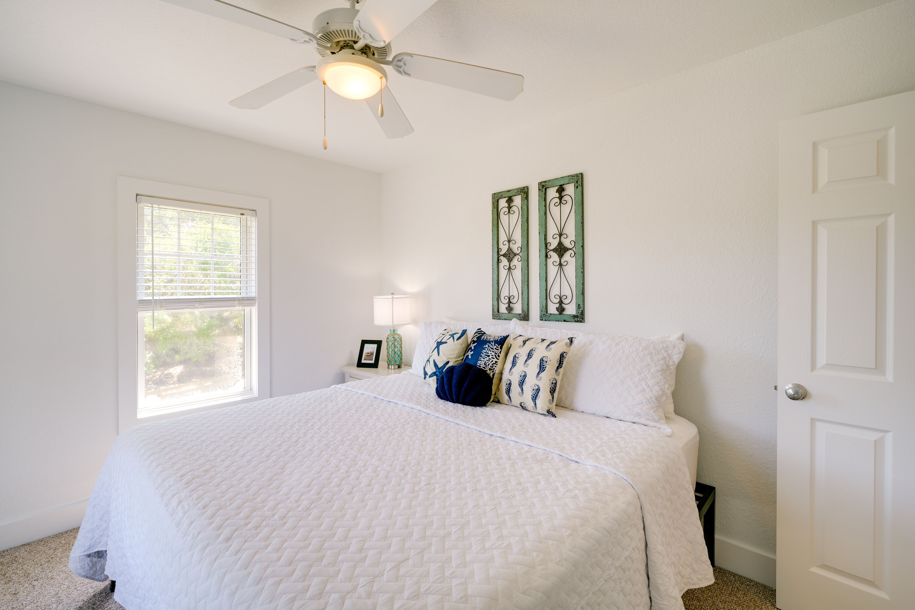 Bedroom 1 | King Bed | Linens Provided | 1st Floor
