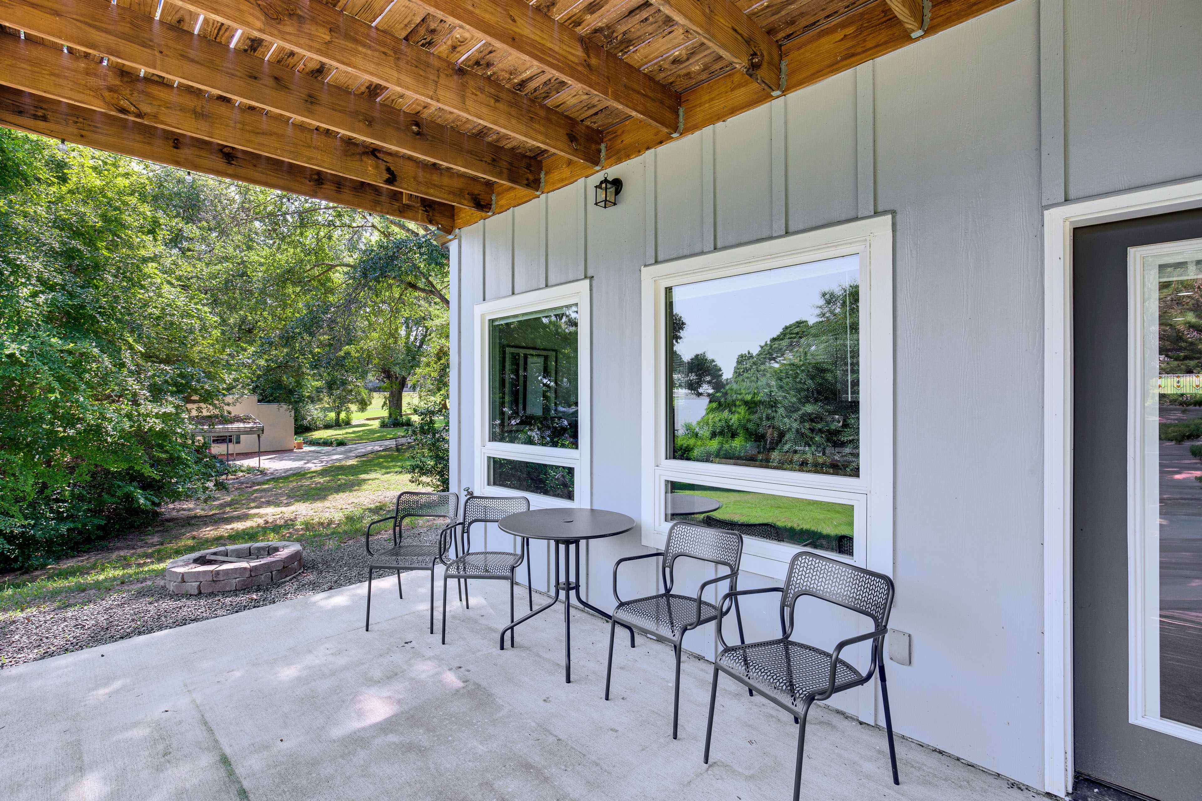 Private Covered Patio