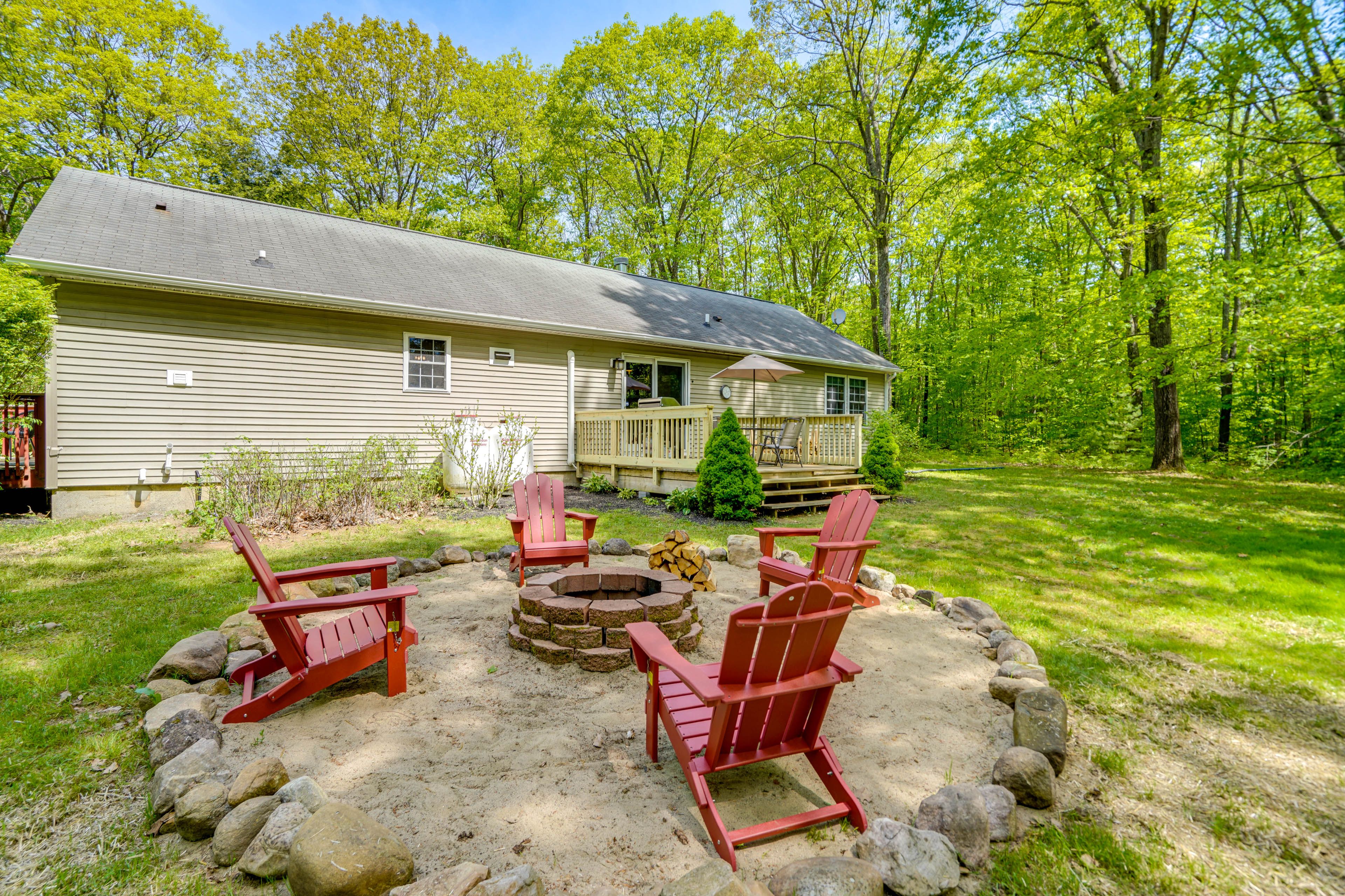 Home Exterior | Wood-Burning Fire Pit