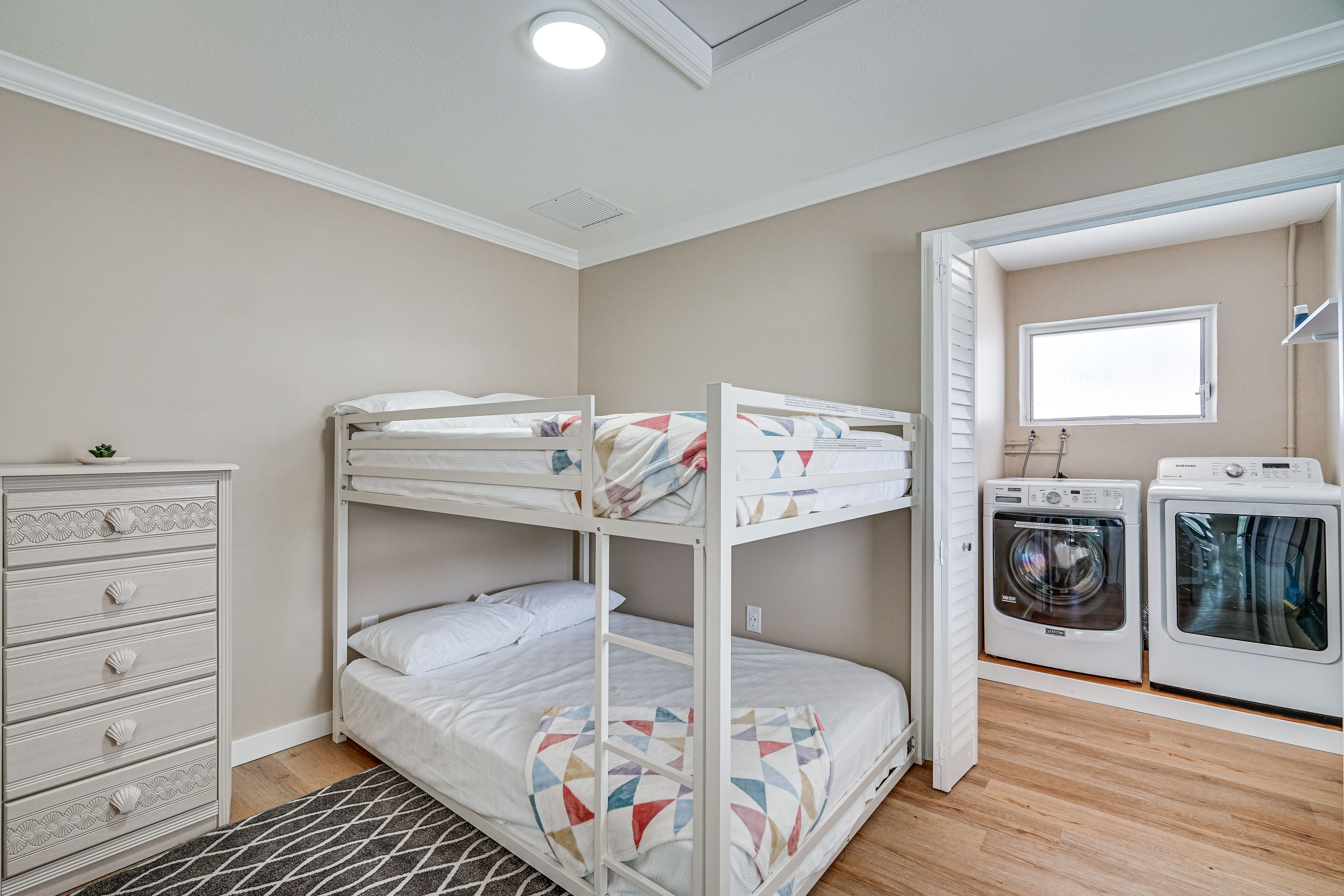 Bedroom 3 | Full Bunk Bed | Washer & Dryer