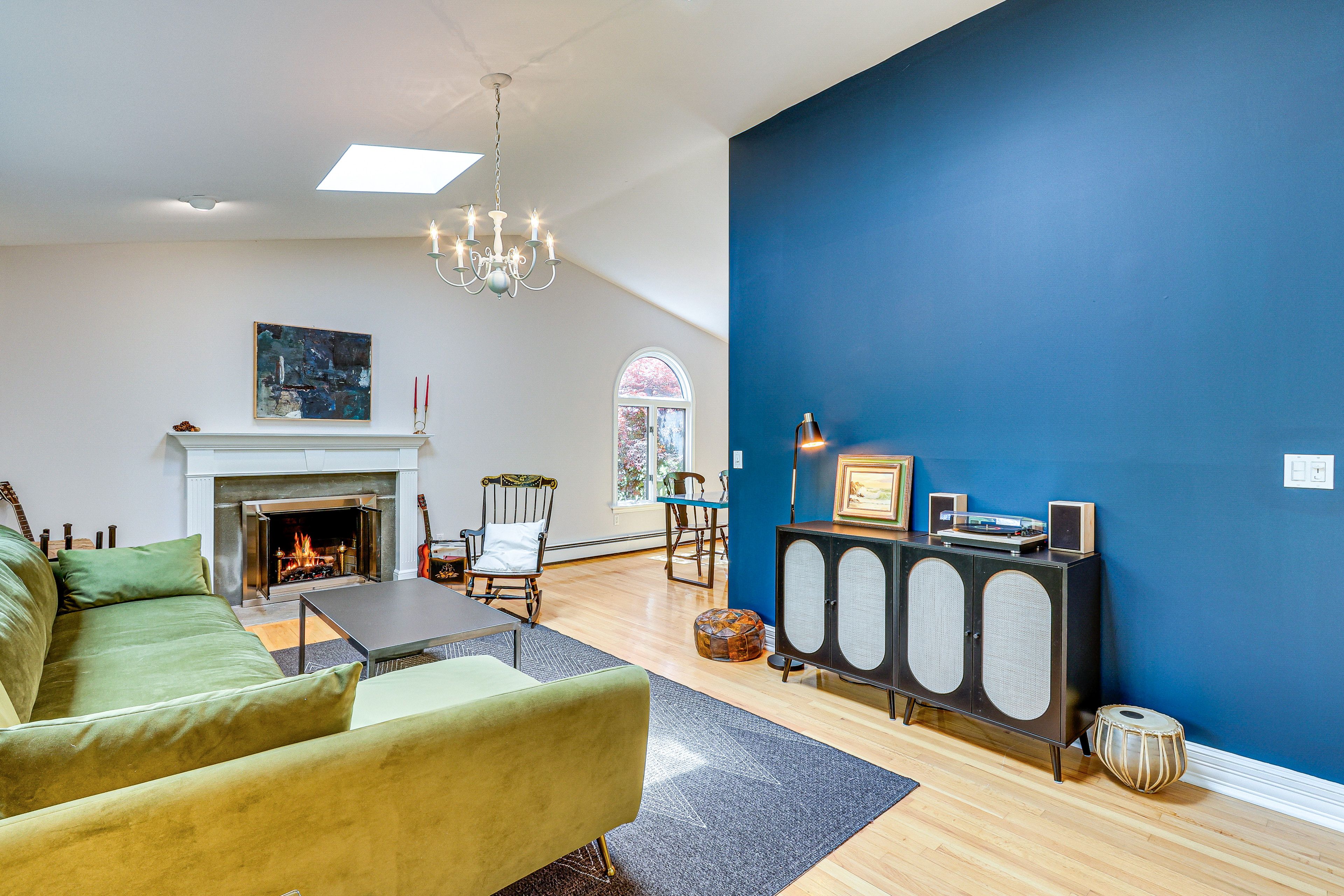 Living Room | 1st Floor | Free WiFi | Electric Heating | Record Player