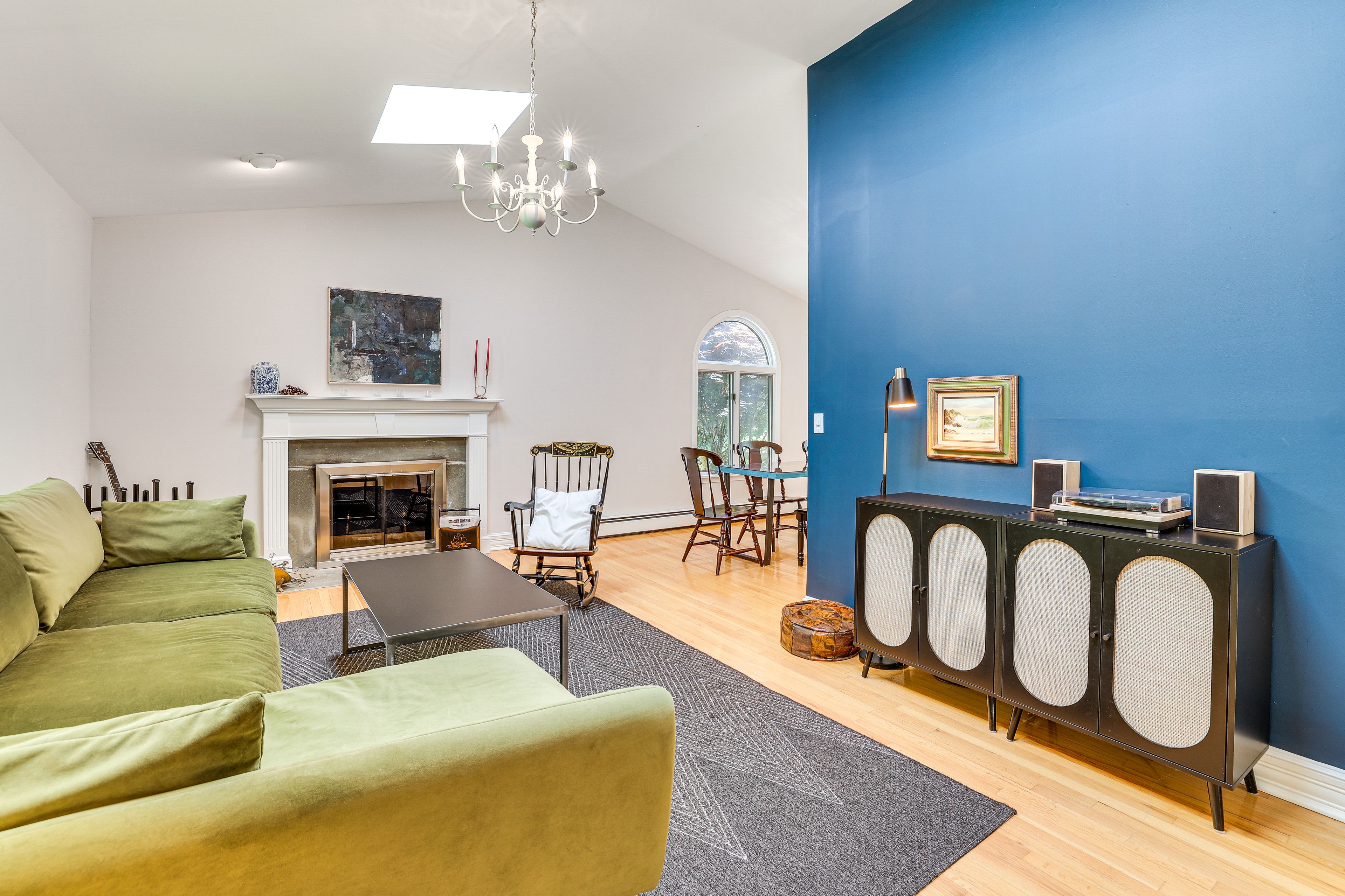 Living Room | 1st Floor | Free WiFi | Electric Heating | Record Player