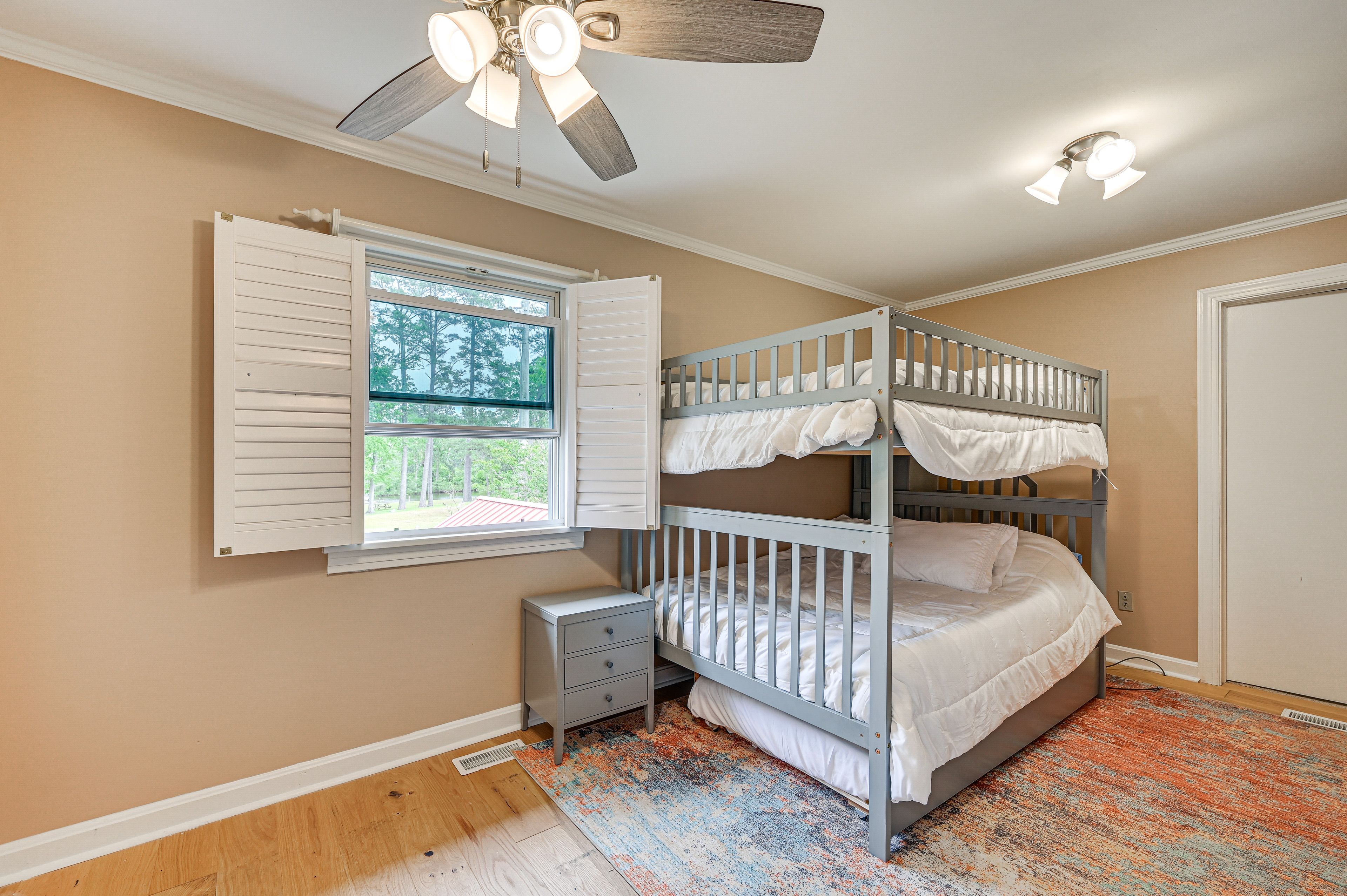 Bedroom 3 | Full Bunk Bed w/ Twin Trundle | Walk-In Closet
