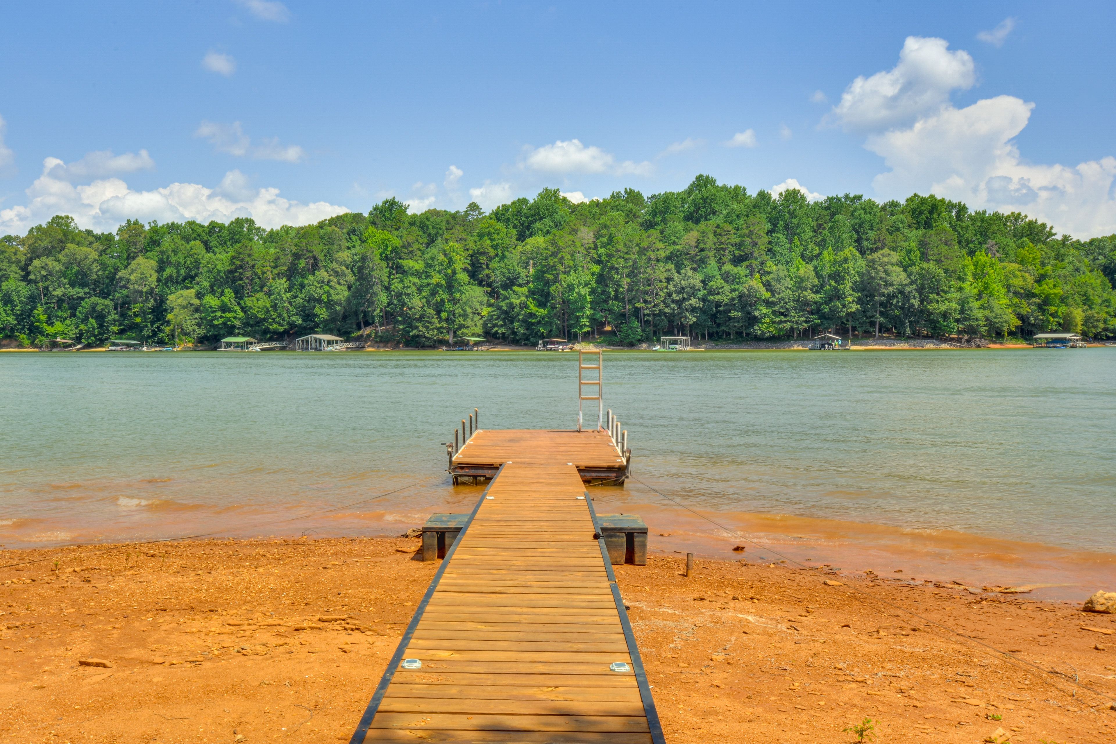 Cabin Exterior | Lake Hartwell Access (Walking Distance)