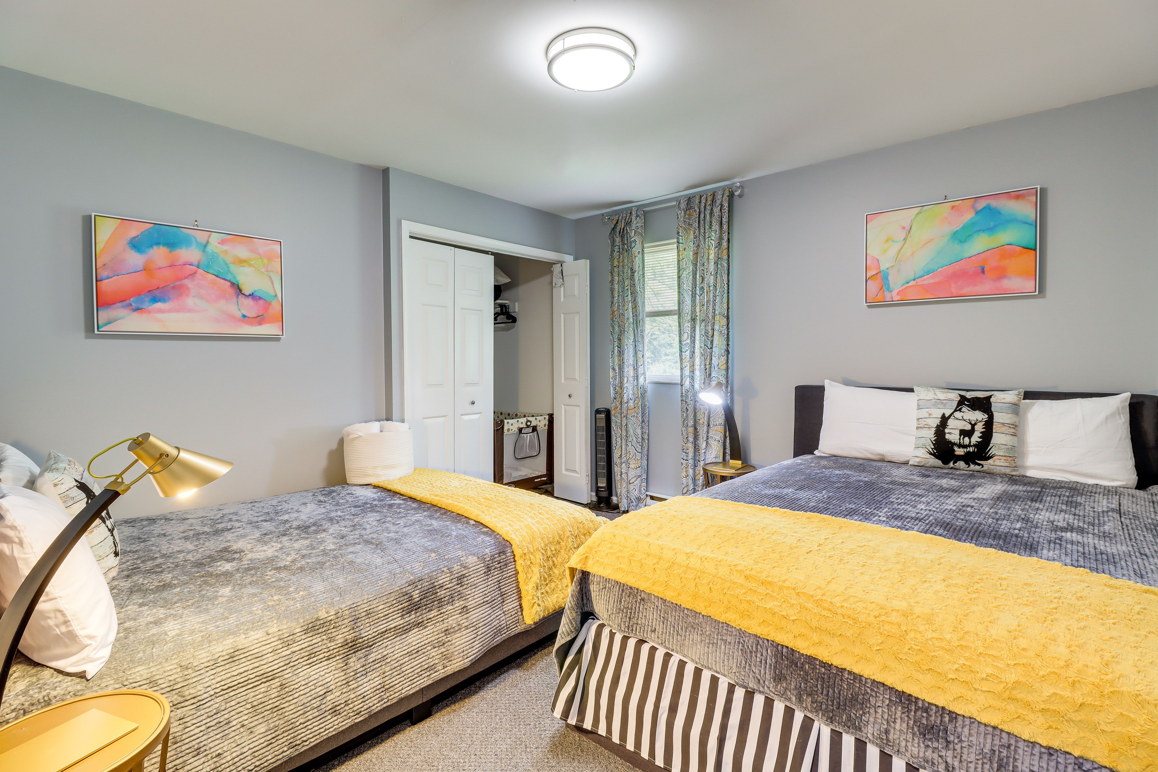 Bedroom 3 | 2 Queen Beds | 2nd Floor