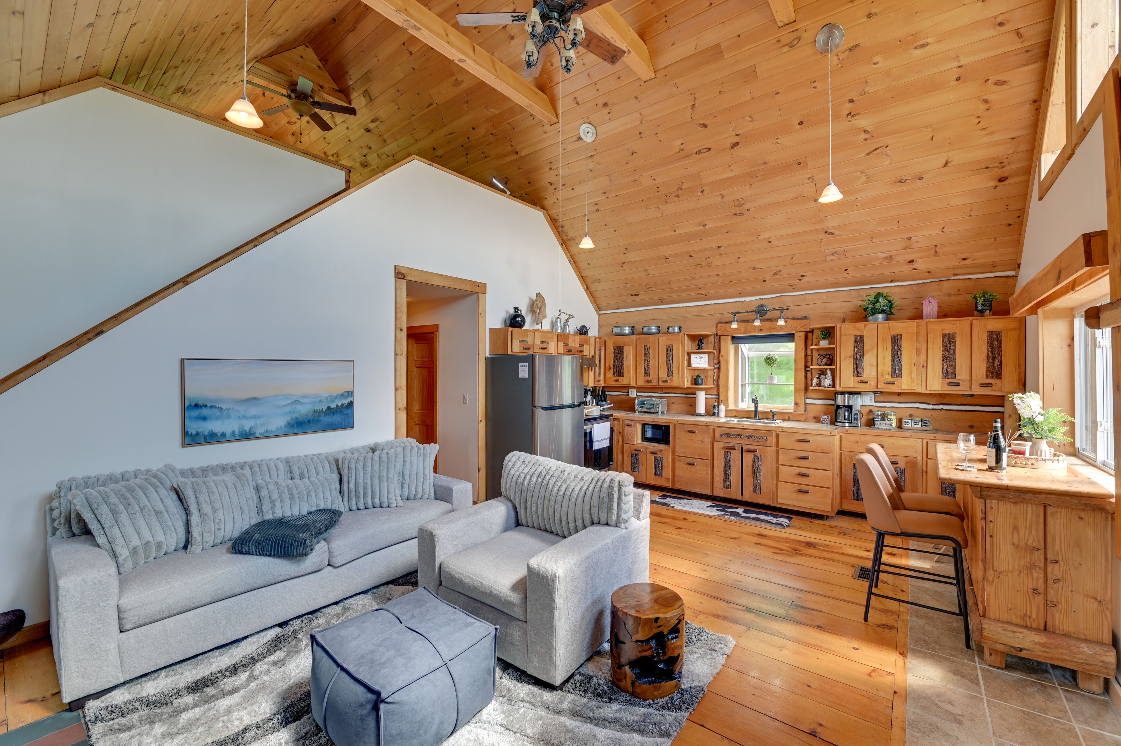 Living Room | Free WiFi | Smart TV | Wood-Burning Stove | 1st Floor
