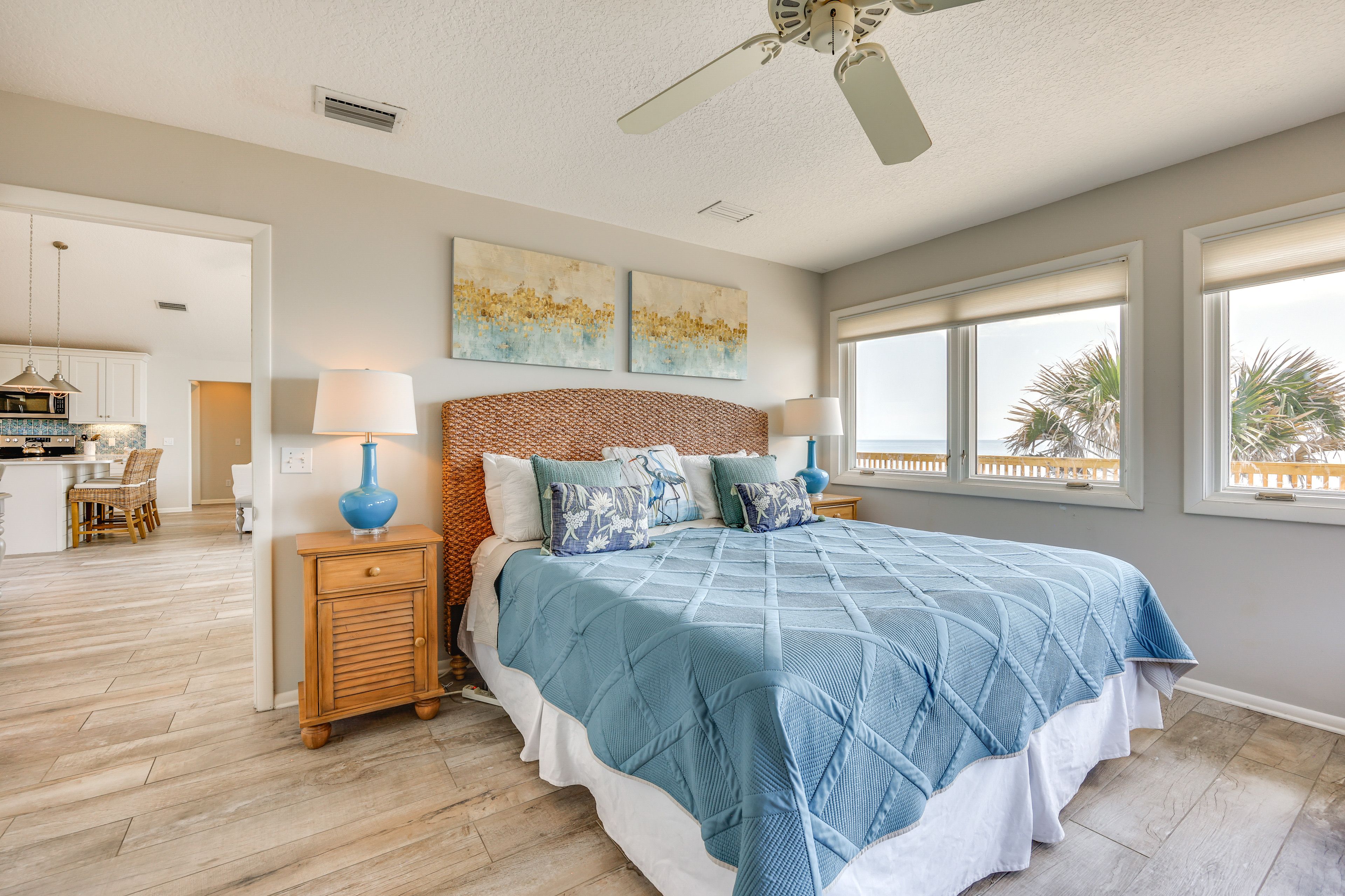 Bedroom 1 | King Bed | Linens Provided | 2nd Floor