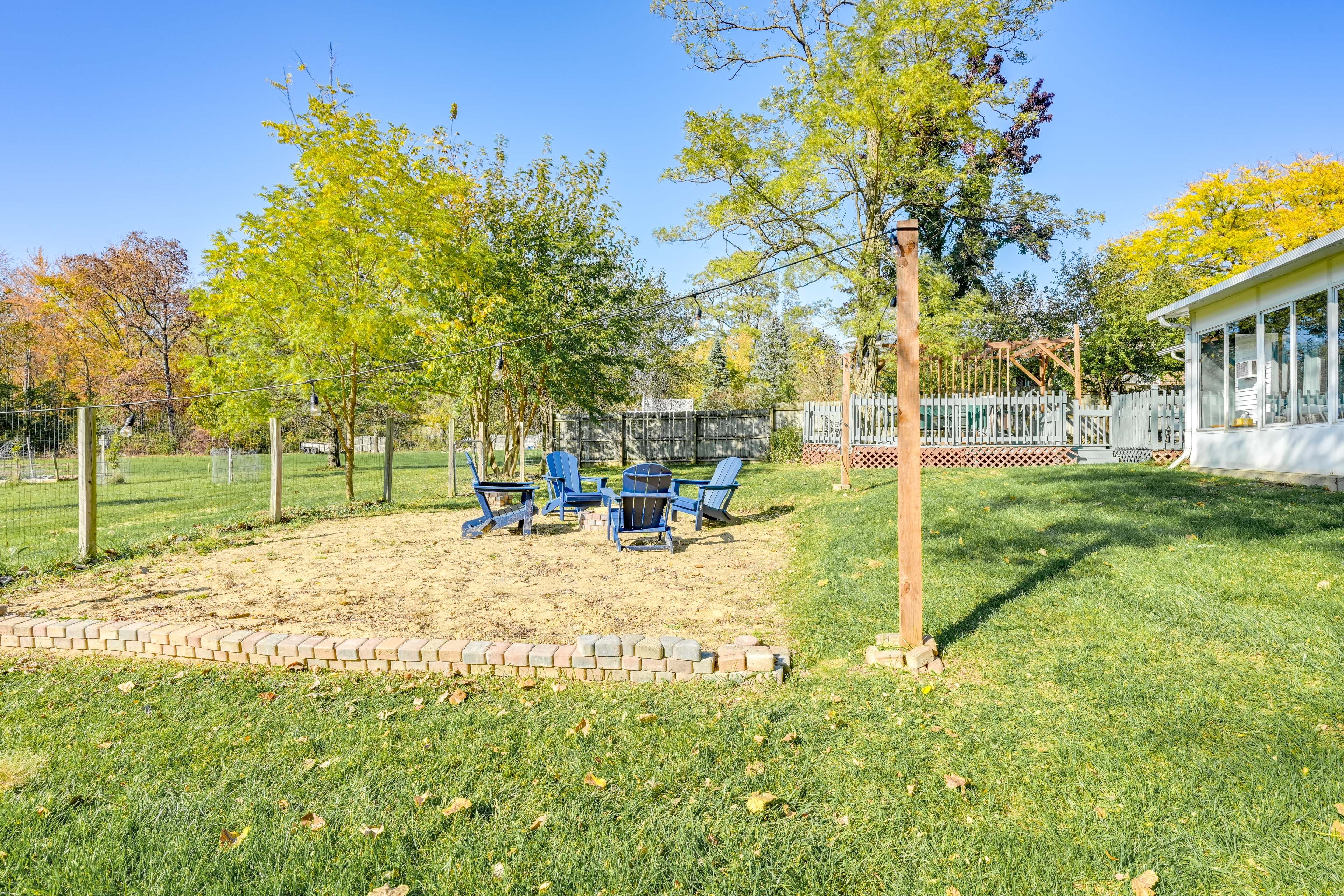 Fire Pit Area