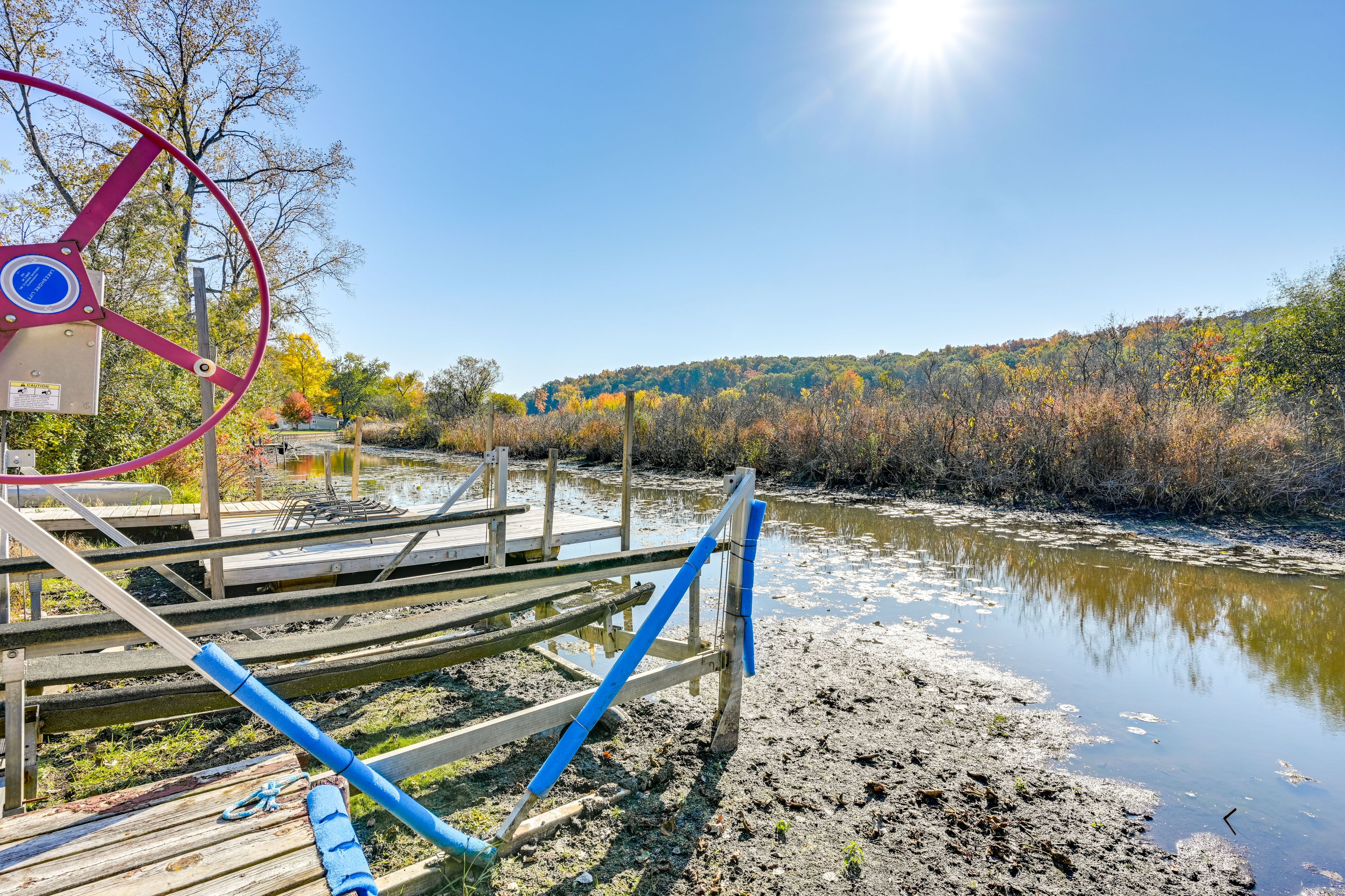 On-Site Canal | Access to Sand Lake