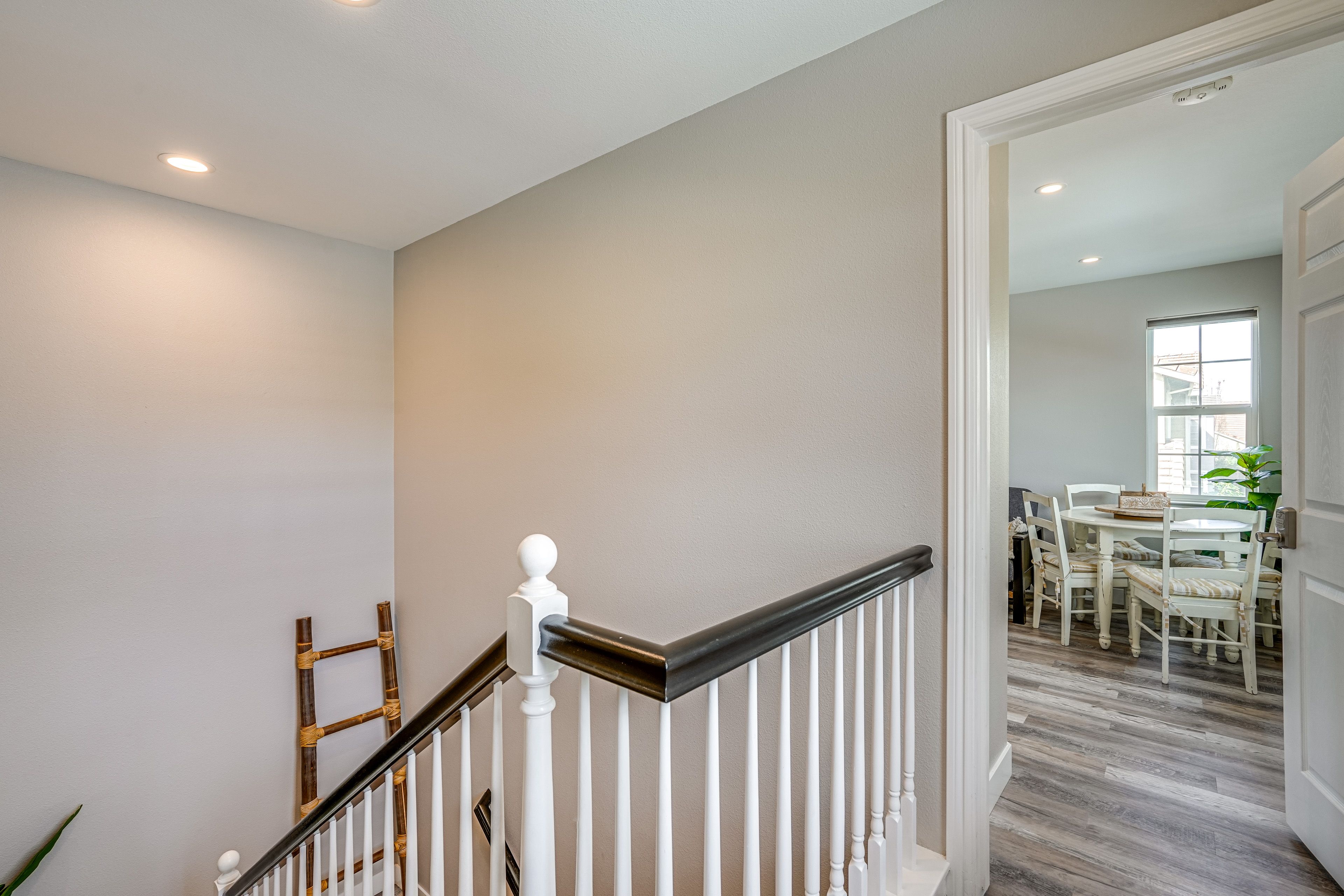 Interior Staircase to Studio