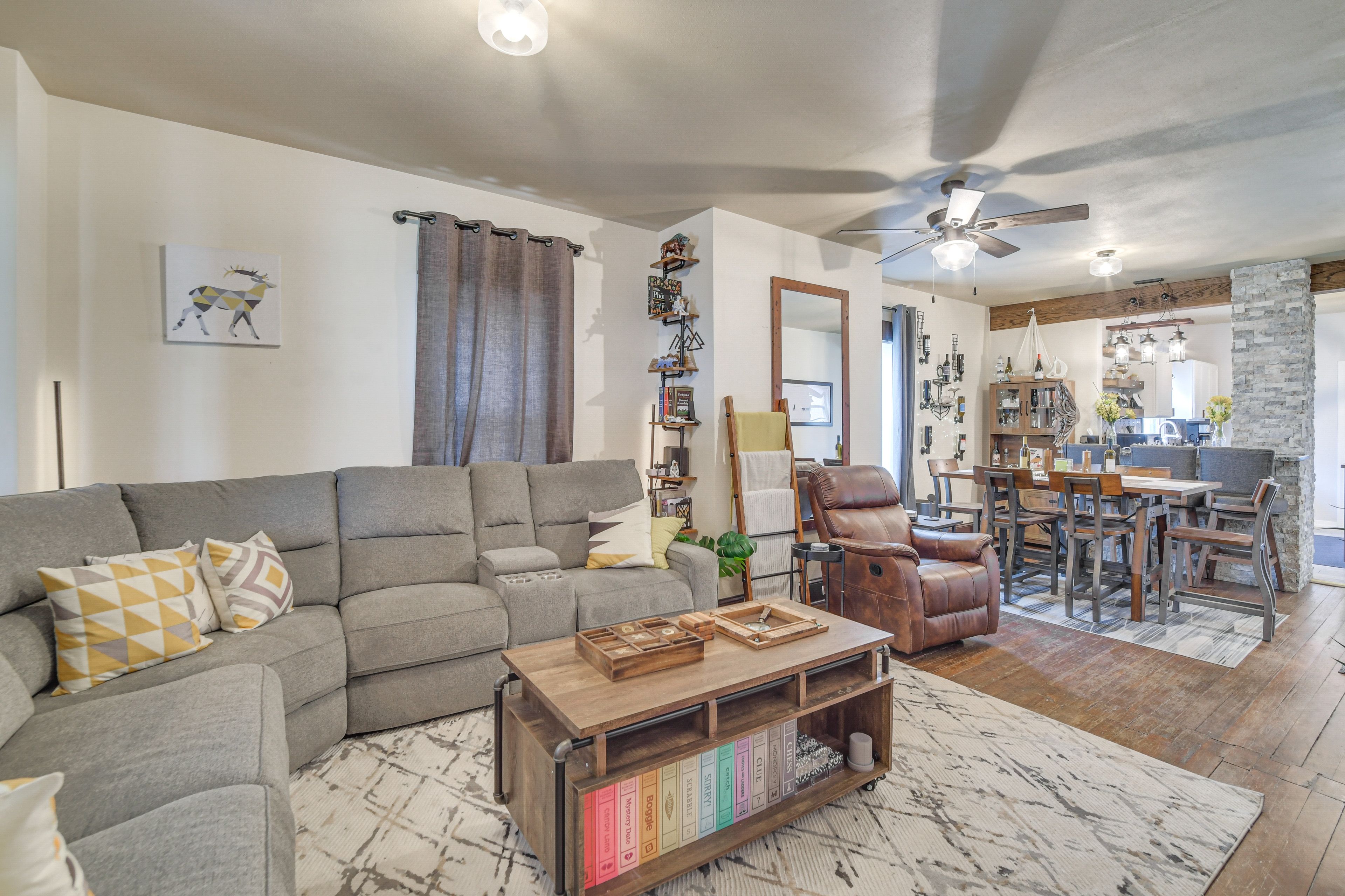 Casselton Vacation Rental | 3BR | 2BA | 1,760 Sq Ft | 4 Steps Required to Enter