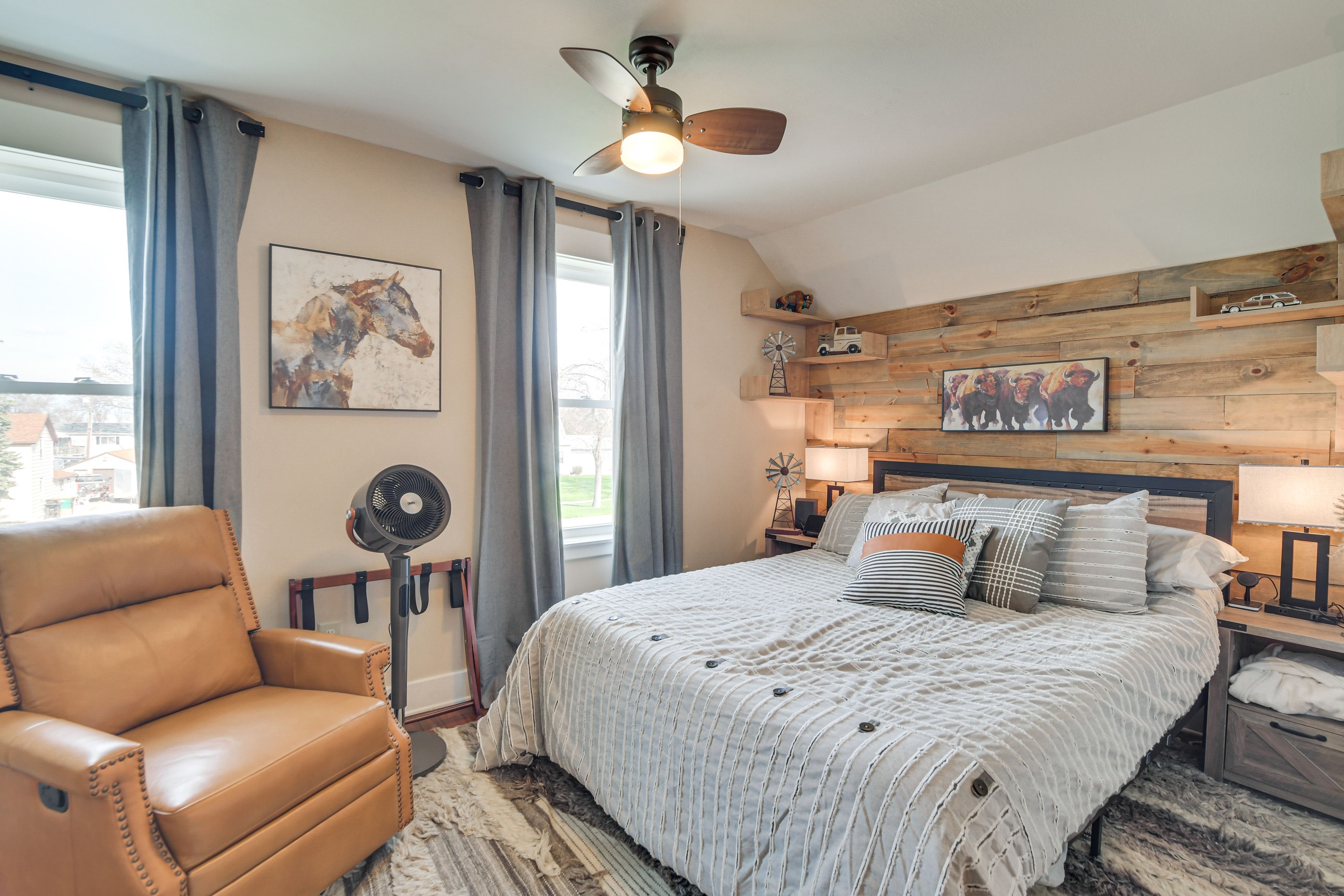 Bedroom 1 | Queen Bed | 2nd Floor | Stairs Required