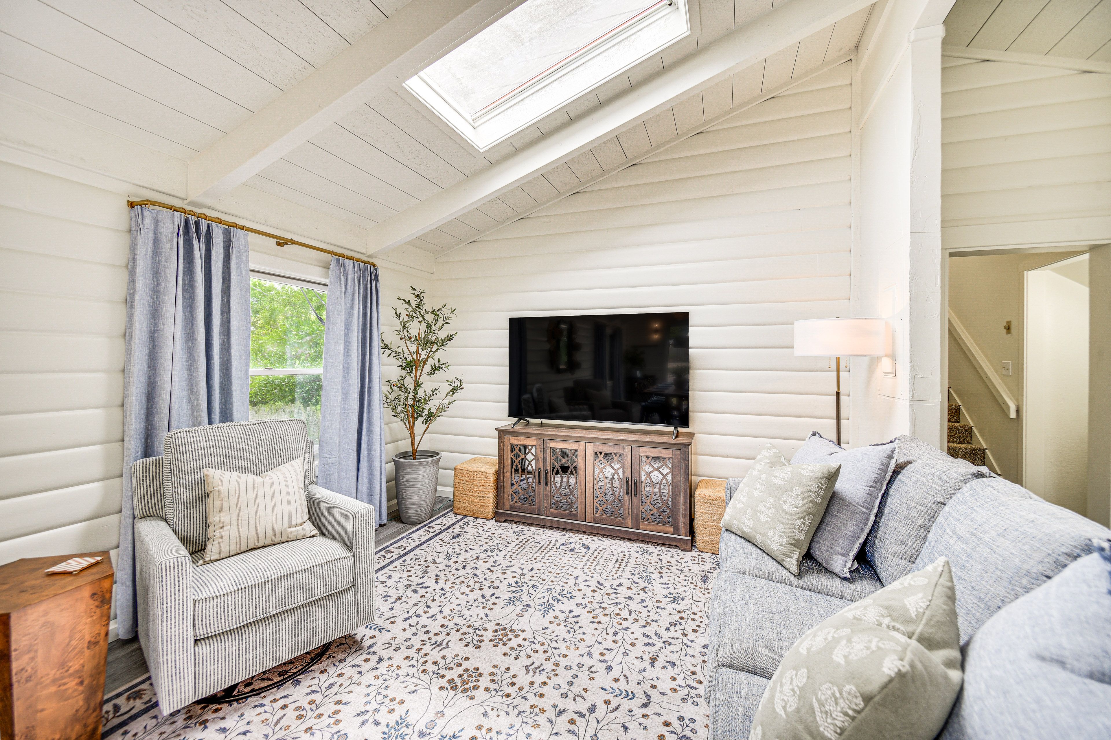 Living Area | Queen Sleeper Sofa | Smart TV | Main Floor