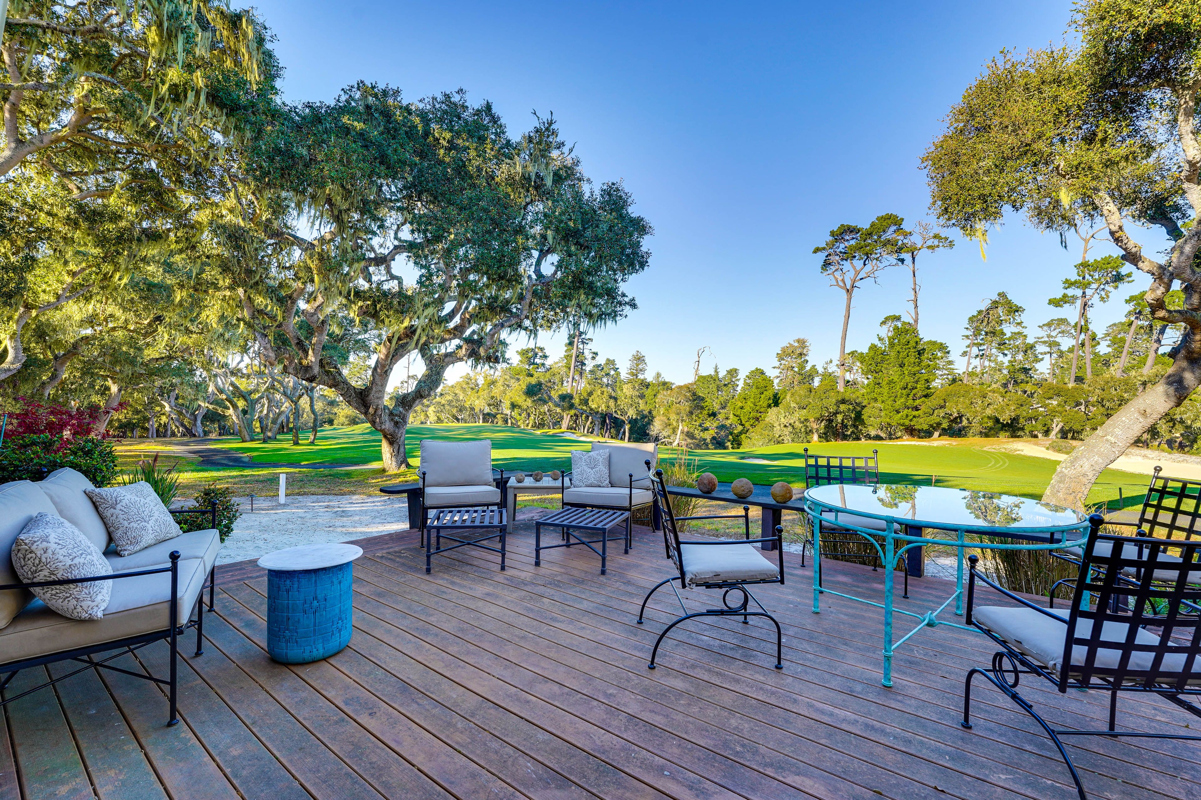 Furnished Deck | Golf Course Views