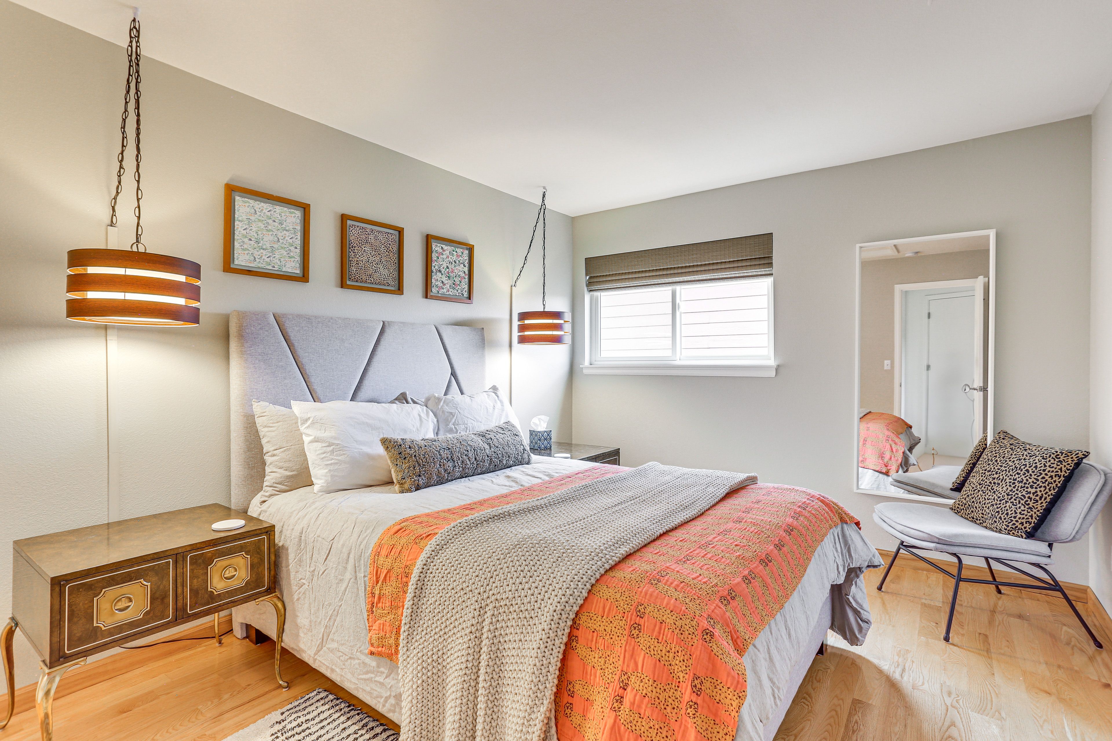 Bedroom 3 | Upper Level | Full Bed | Smart TV