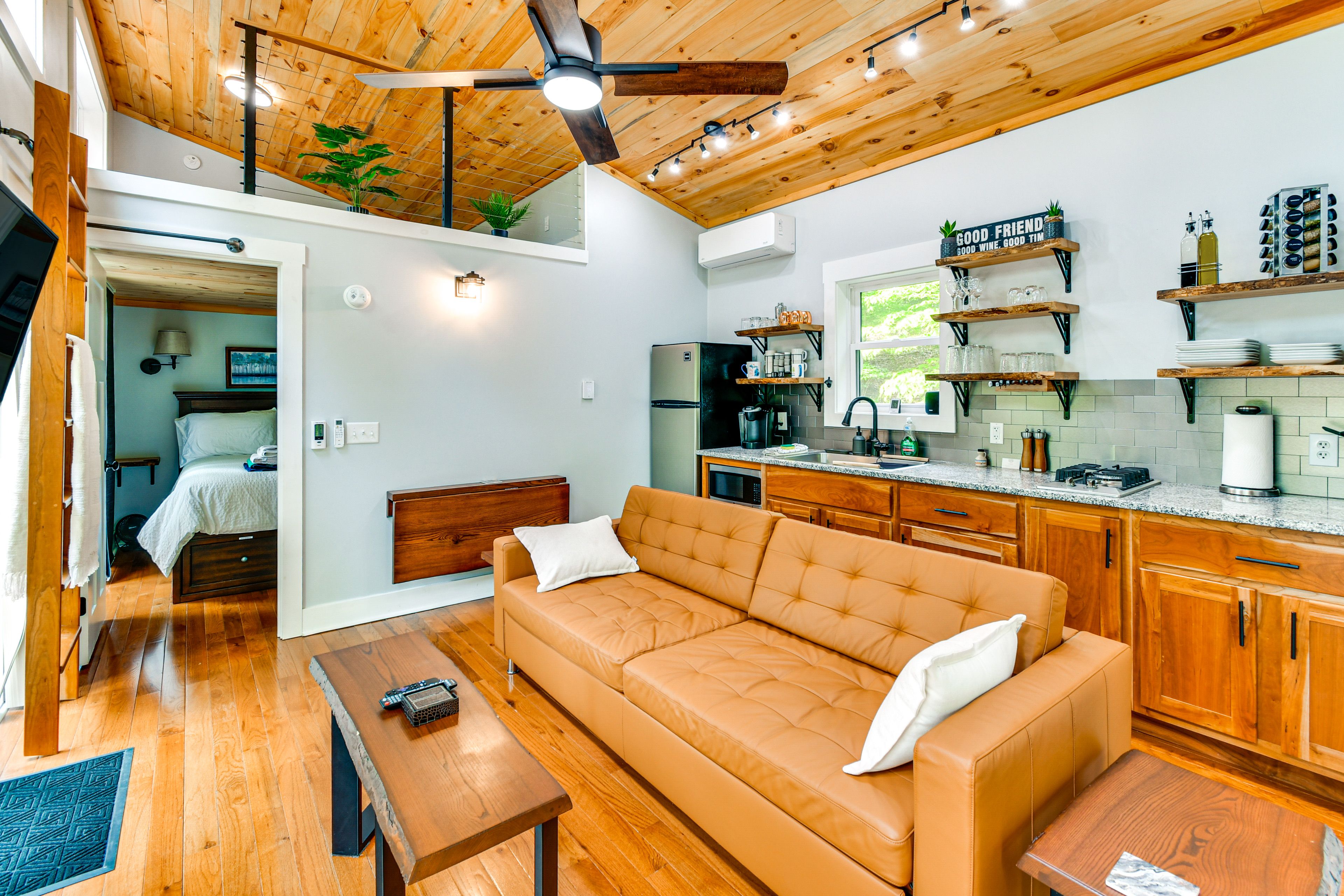 Interior | Baseboard Heating | Mini-Split Air Conditioning