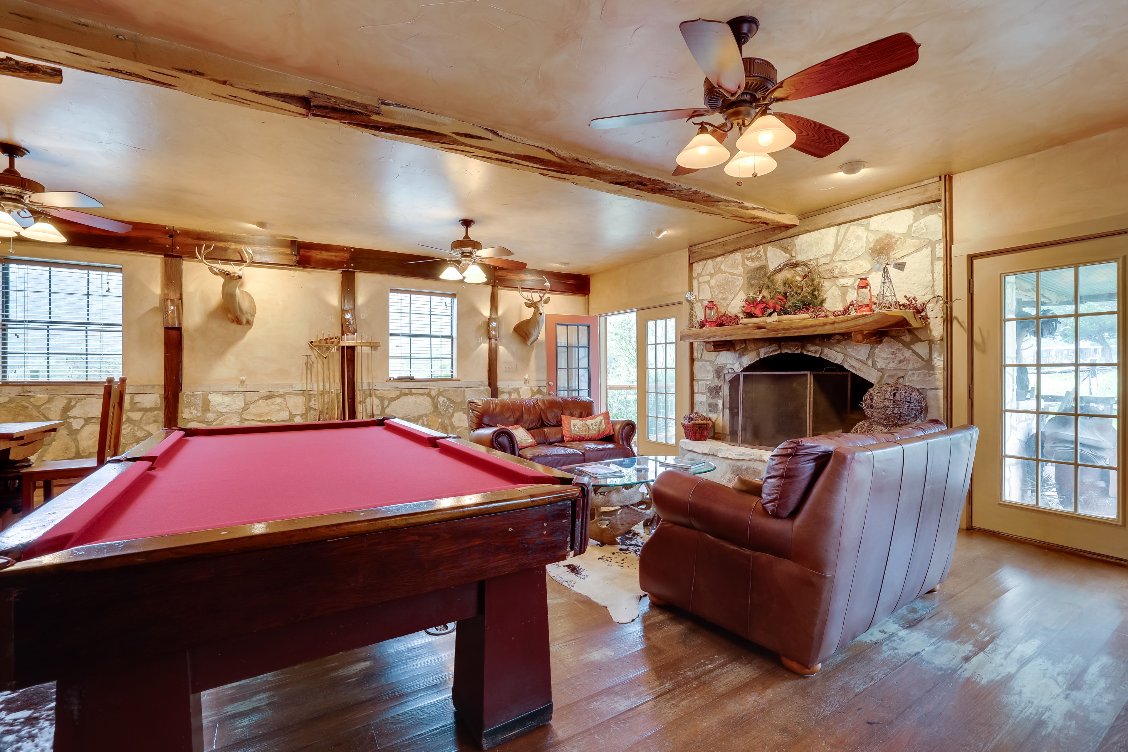 Game Room | Pool Table | Wood-Burning Fireplace | Wet Bar | 1st Floor