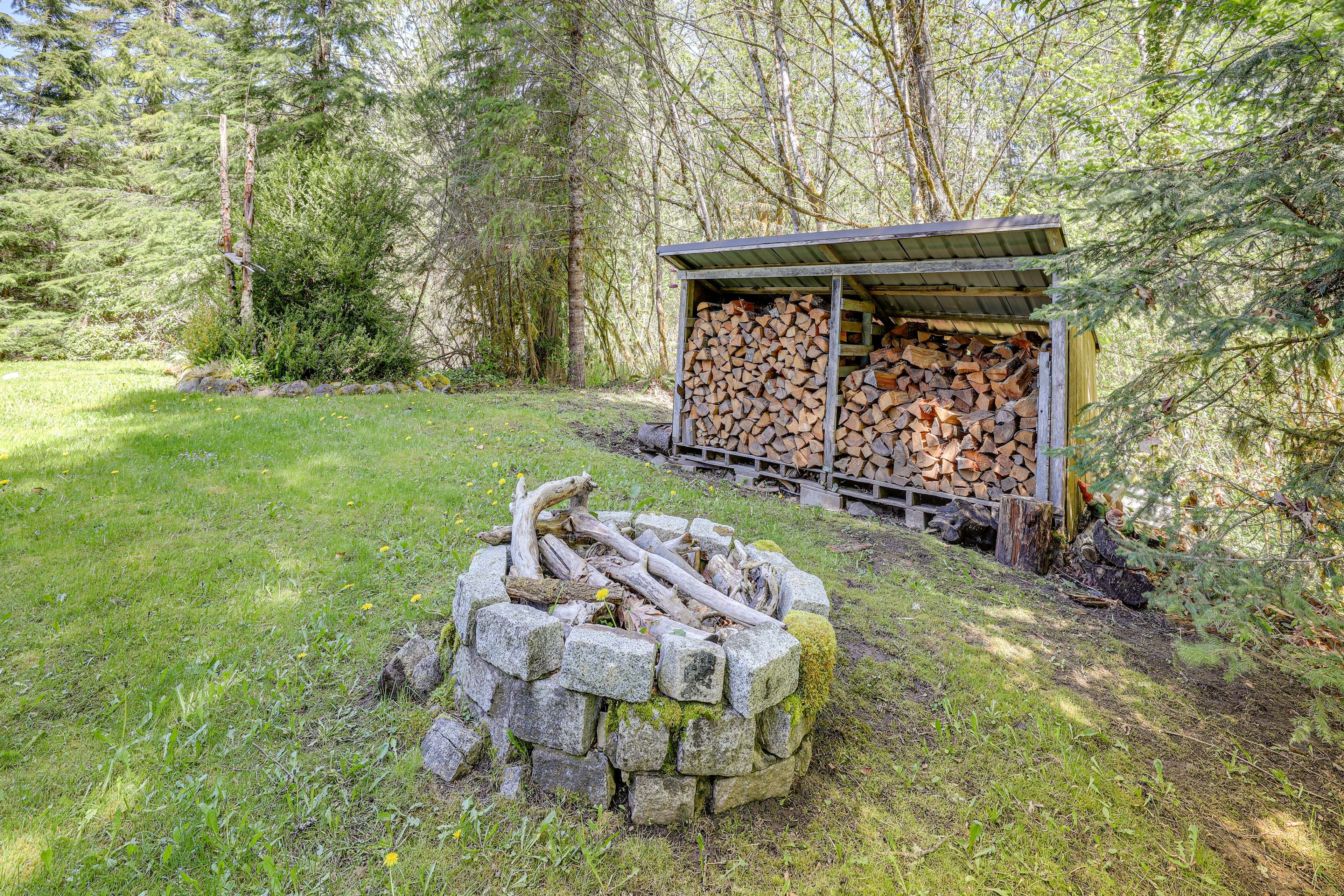 Fire Pit | Single-Story Home