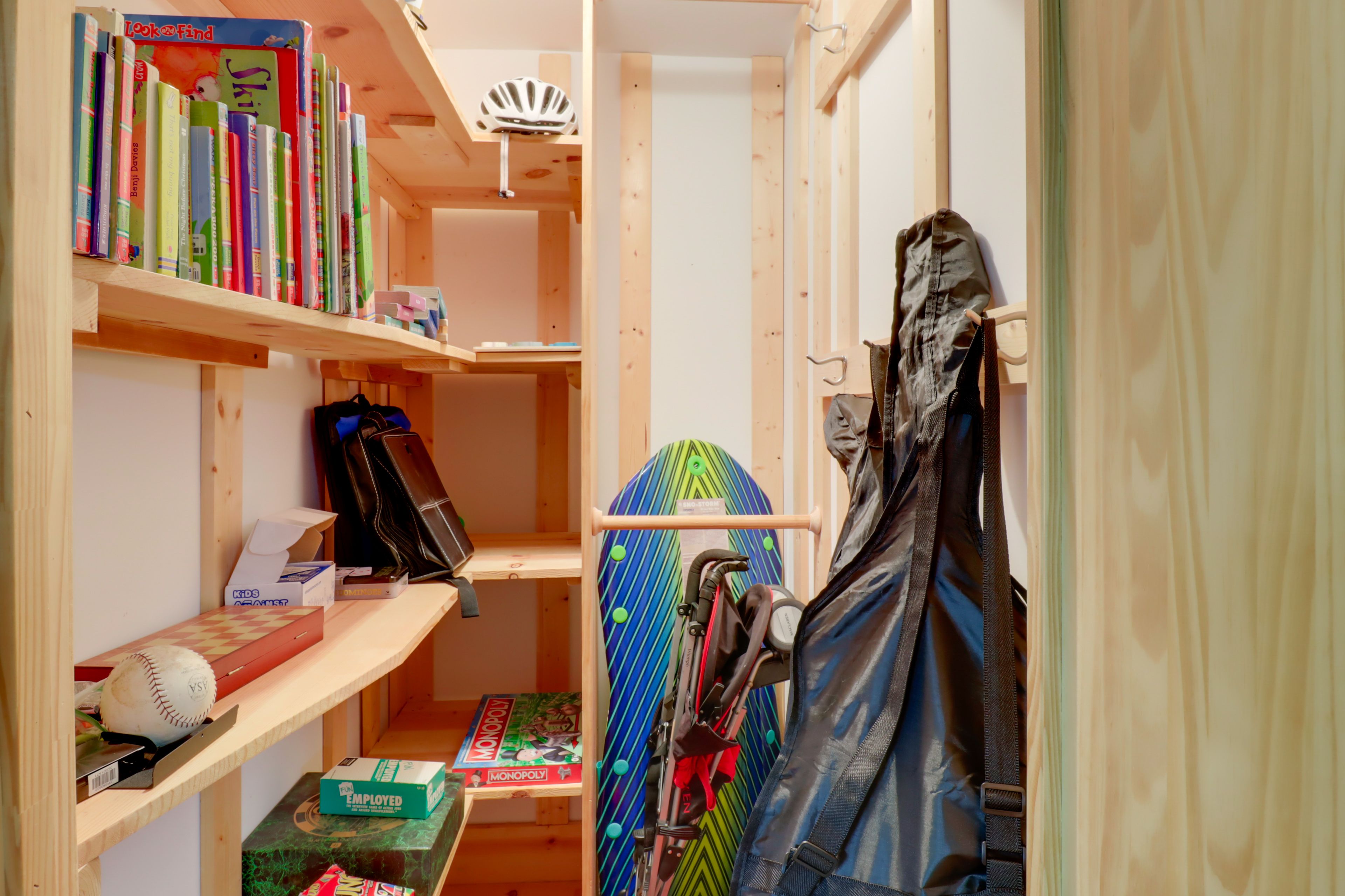 Closet | Children's Books | Board Games | 1st Floor